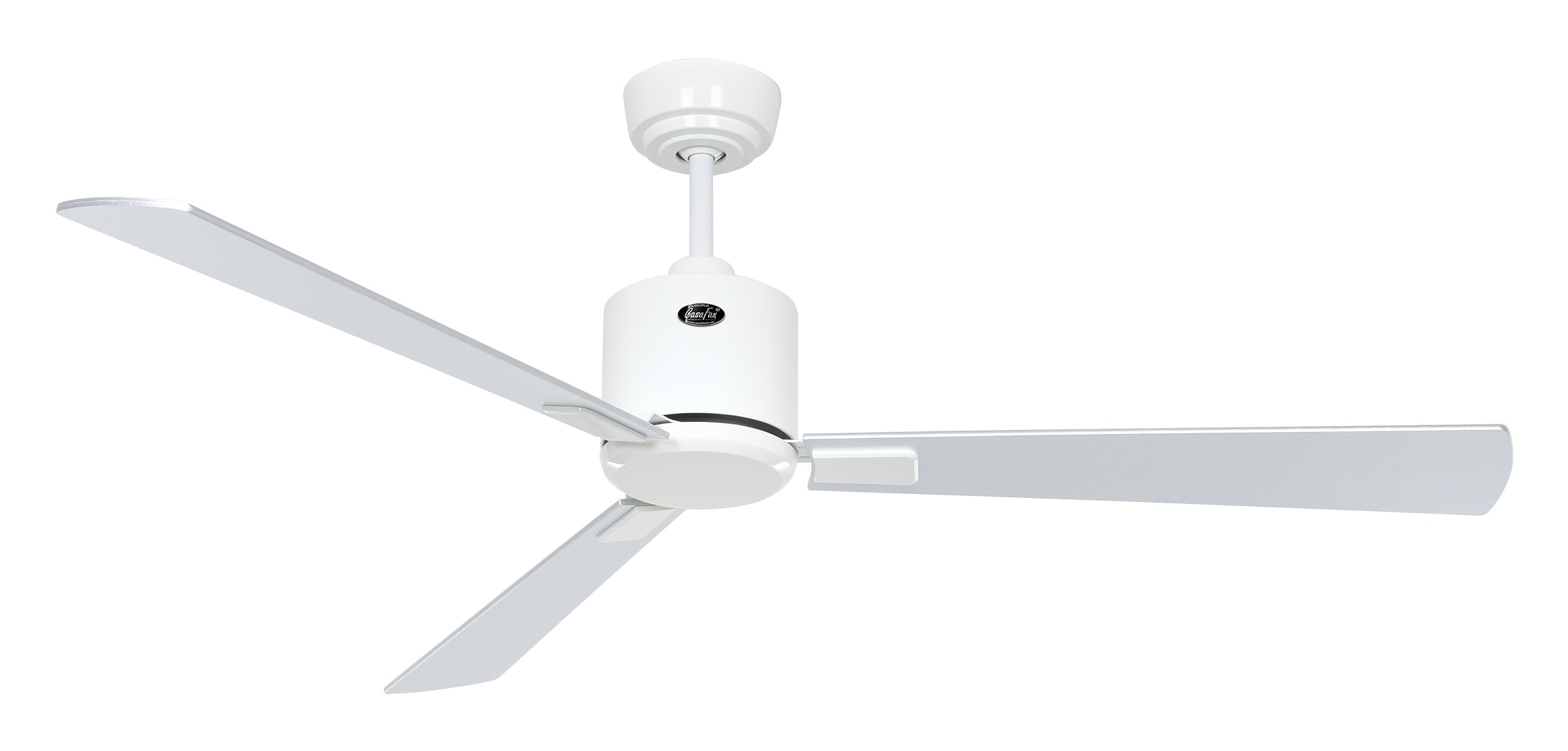 CasaFan Deckenventilator Eco Neo III 132 WE-WN/SI weiß - Wenge/silber WiFi/WLAN
