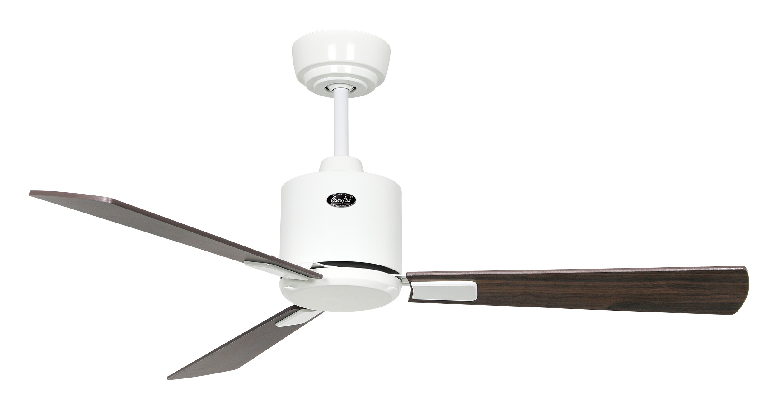 CasaFan Deckenventilator Eco Neo III 103 WE-NB/KI weiß - Nussbaum/Kirsche WiFi/WLAN