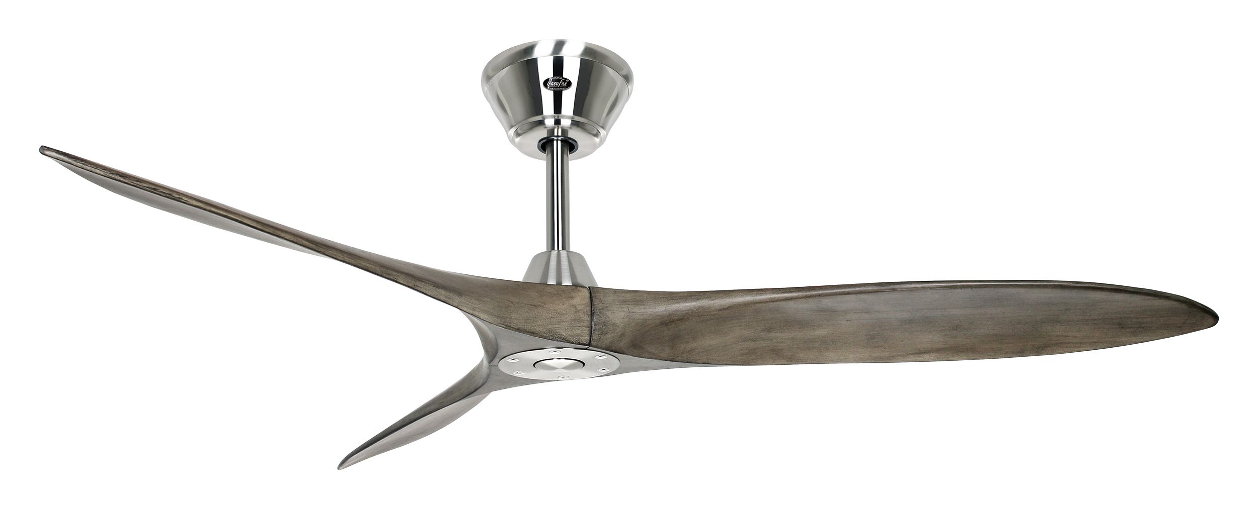 CasaFan Deckenventilator Eco Airscrew 152 BN-GW Chrom gebürstet - grey washed
