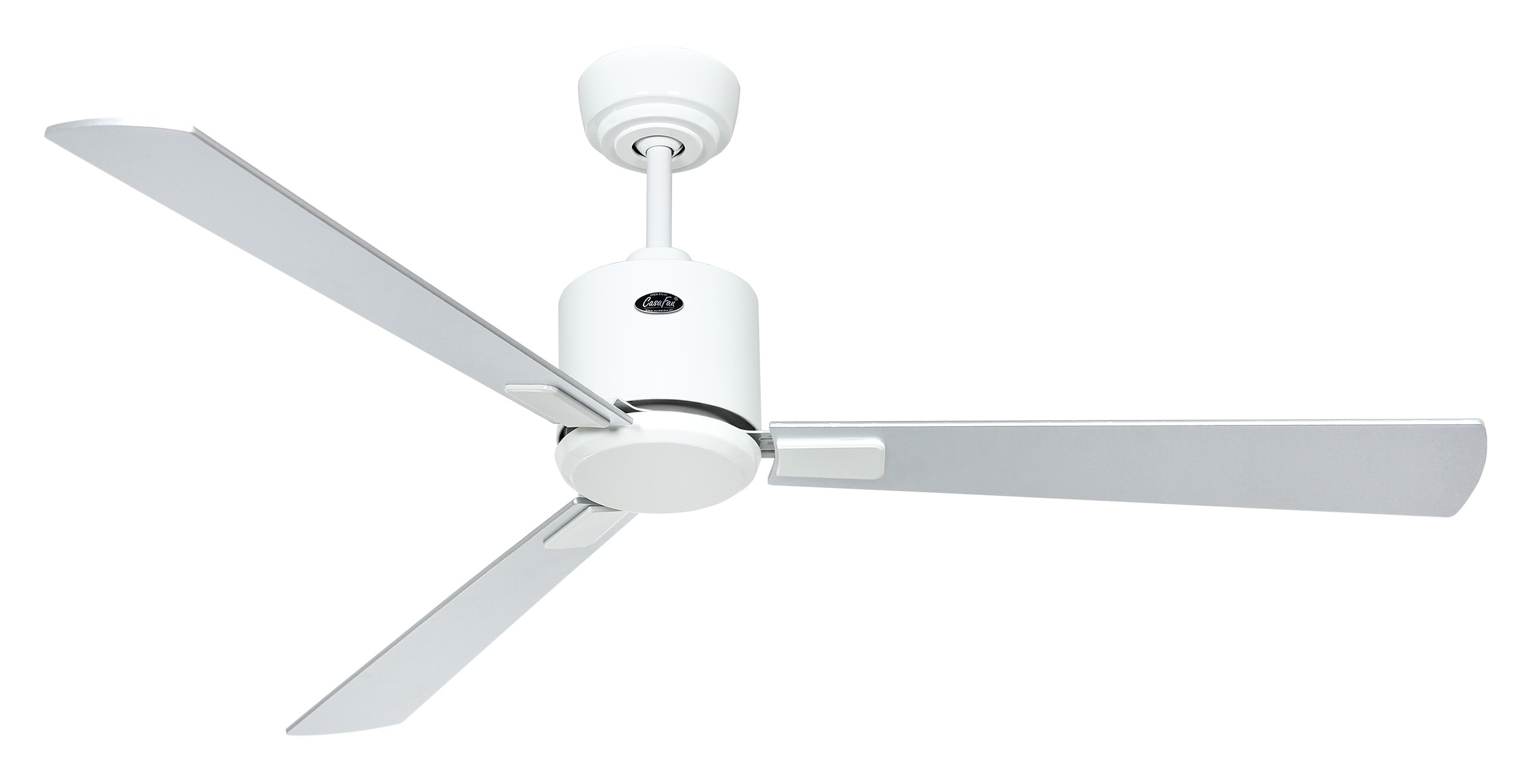 CasaFan Deckenventilator Eco Neo III 132 WE-WN/SI weiß - Wenge/silber WiFi/WLAN