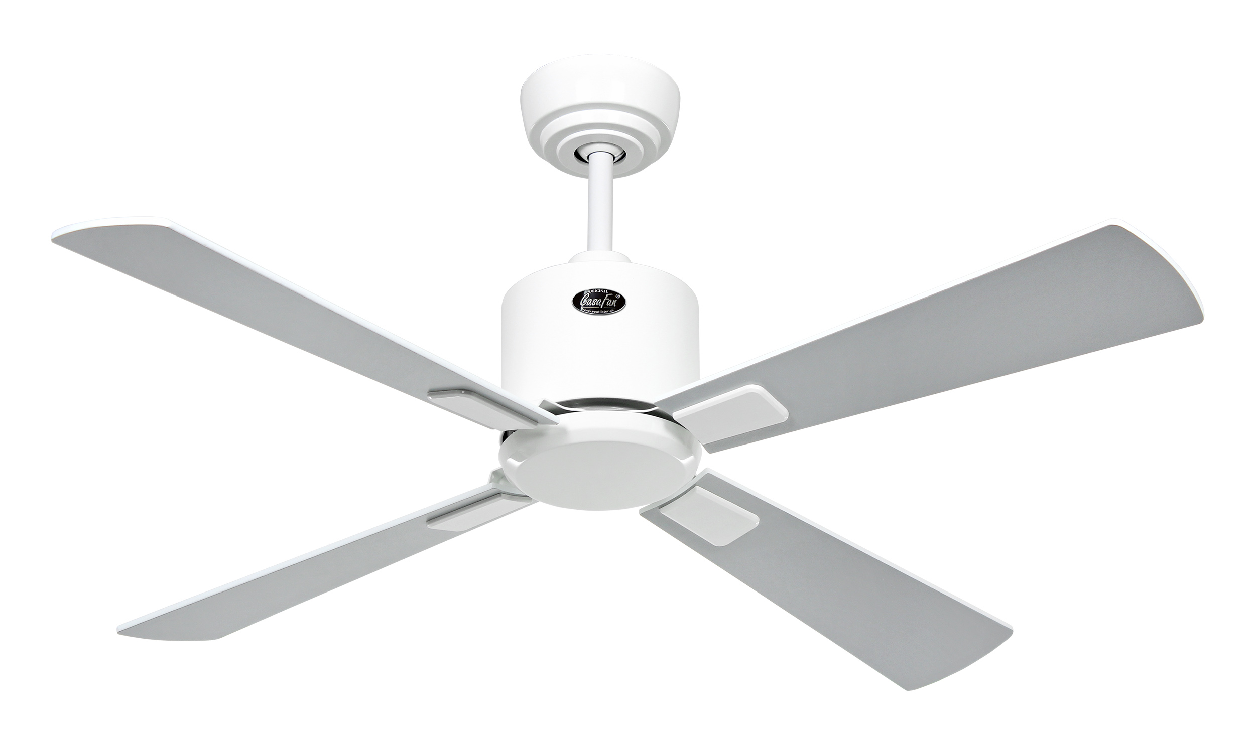 CasaFan Deckenventilator Eco Neo III 103 WE-WE/LG weiß - weiß/lichtgrau 0-10V 2