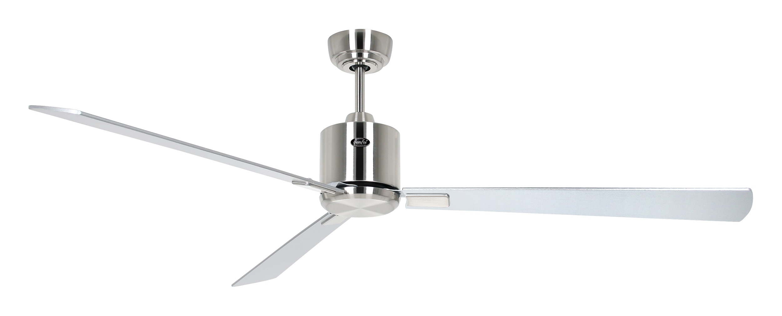 CasaFan Deckenventilator Eco Neo III 152 BN-WN/SI Chrom gebürstet - Wenge/silber Wifi/WLAN