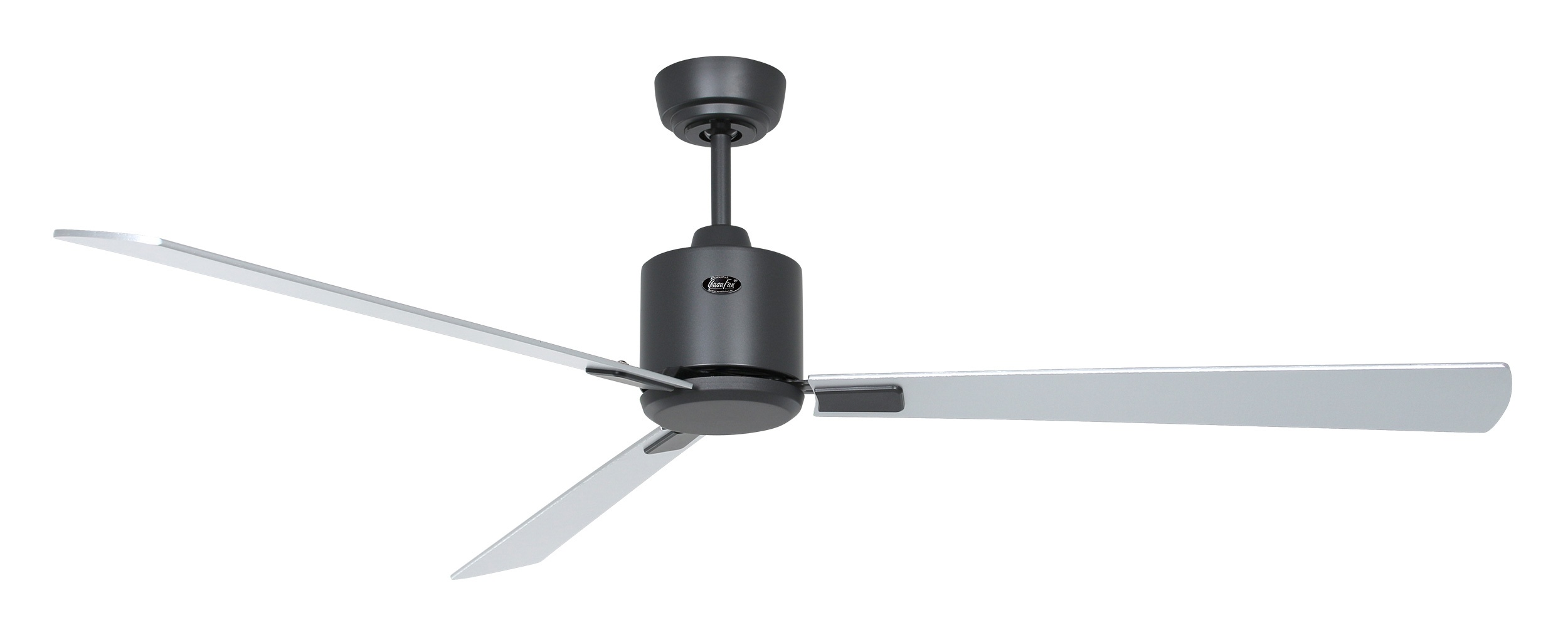 CasaFan Deckenventilator Eco Neo III 152 BG-WN/SI basaltgrau - Wenge/silber Wifi/WLAN