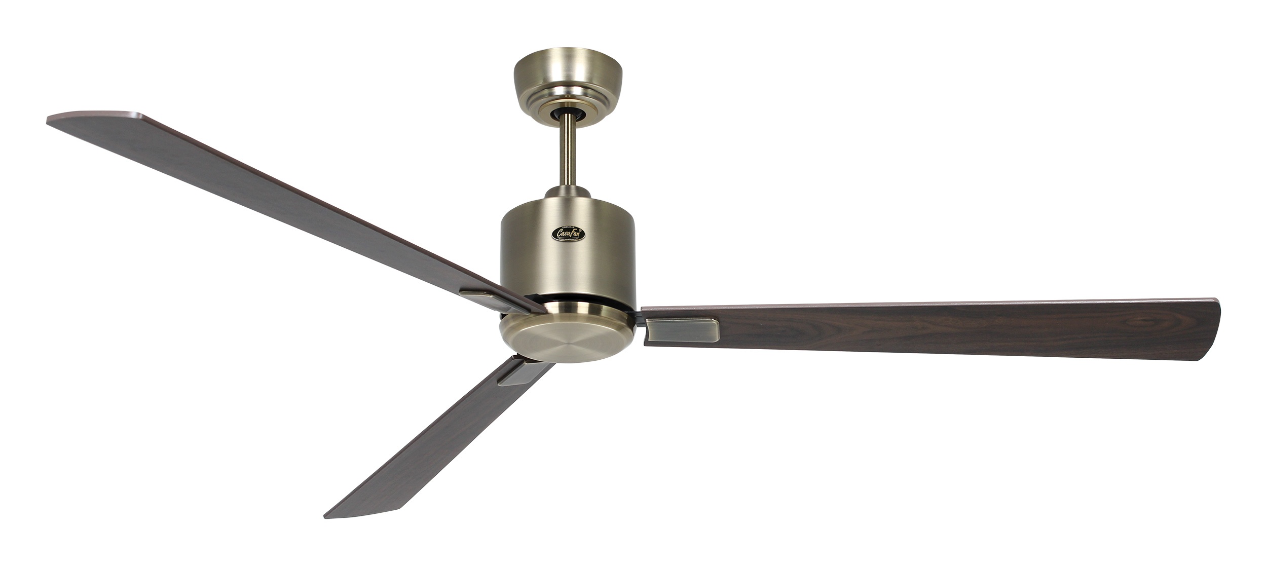 CasaFan Deckenventilator Eco Neo III 152 MA-NB/KI Messing antik - Nussbaum/Kirsche Wifi/WLAN