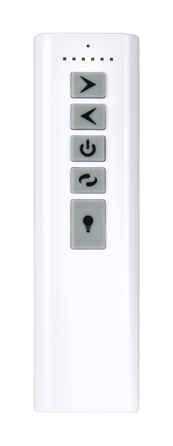 CasaFan Deckenventilator Aerodynamix Eco 112 WE-SL weiß - silber Fernbedienung