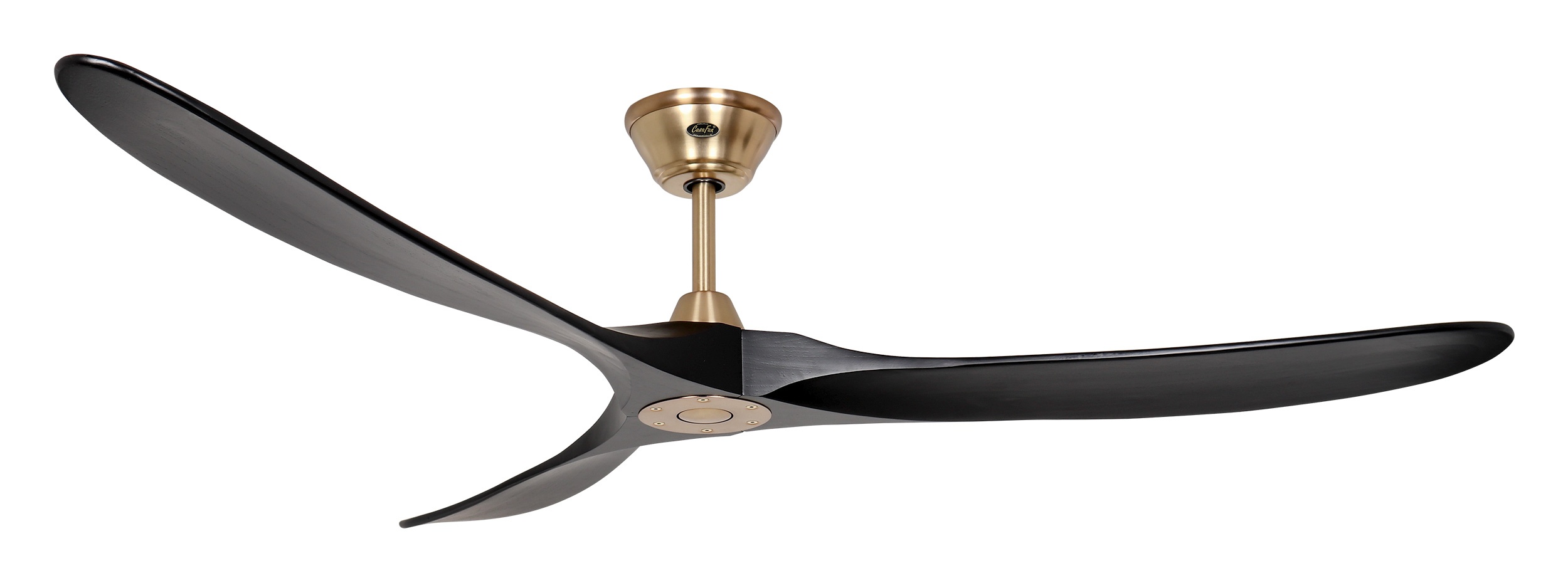 CasaFan Deckenventilator Eco Genuino 180 MG-MS Messing gebürstet – Schwarz