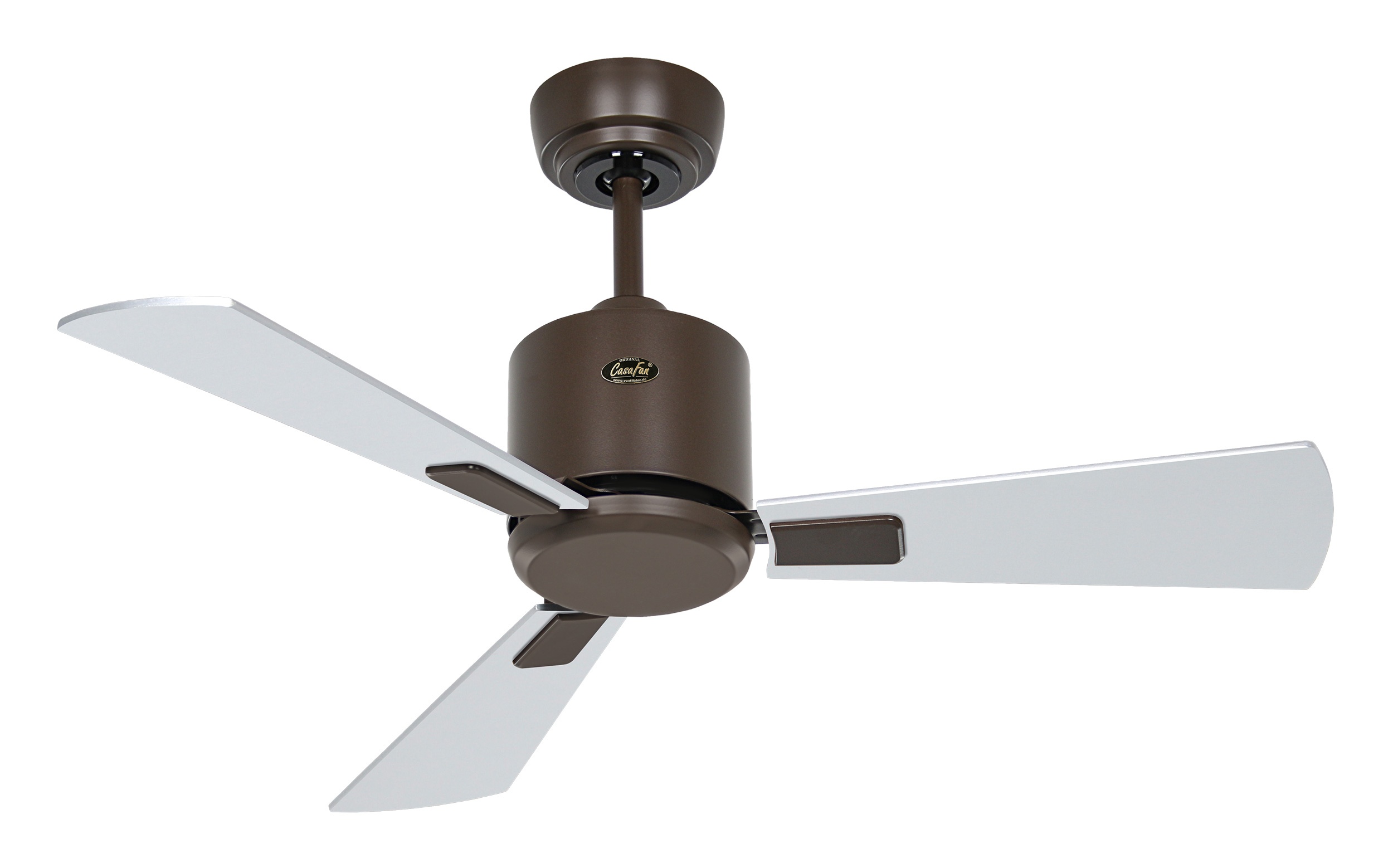 CasaFan Deckenventilator Eco Neo III 92 BZ-WN/SI bronze - Wenge/silber WiFi/WLAN