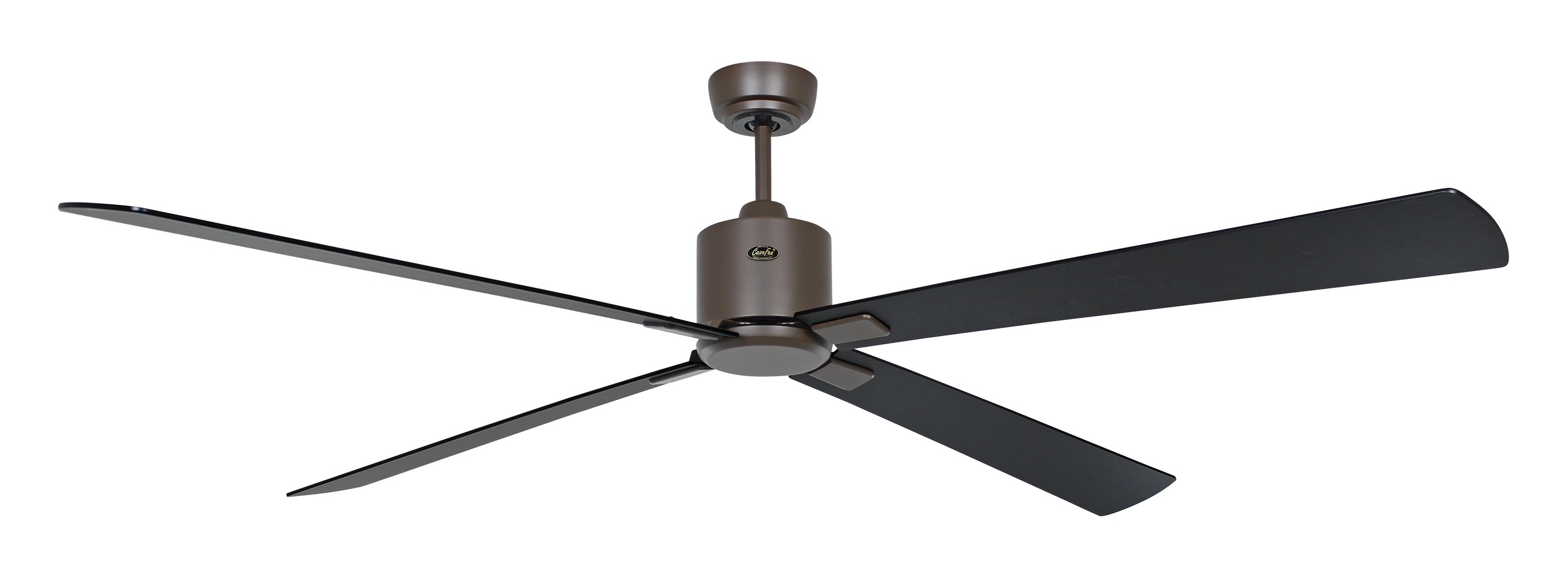 CasaFan Deckenventilator Eco Neo III 180 BZ-SW/TK bronze - schwarz/Teak Wifi/WLAN