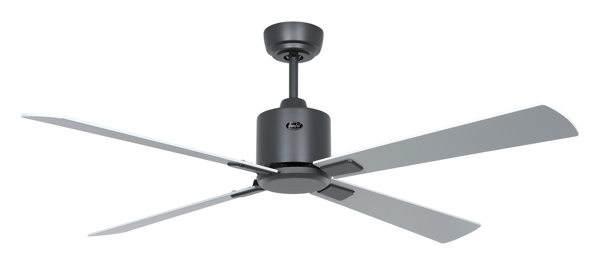 CasaFan Deckenventilator Eco Neo III 132 BG-WE/LG basaltgrau - weiß/lichtgrau WiFi/WLAN