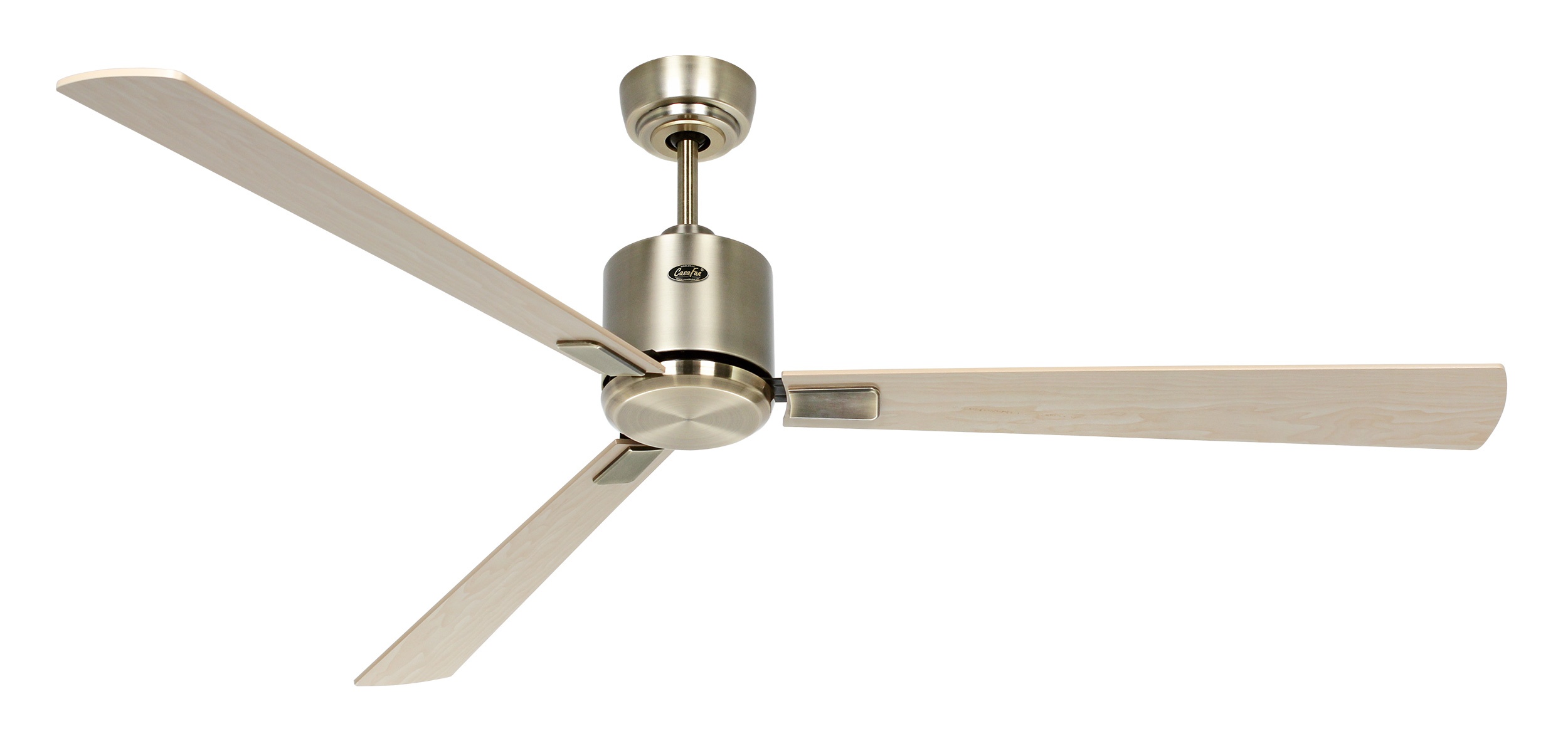 CasaFan Deckenventilator Eco Neo III 152 MA-AH/BU Messing antik - Ahorn/Buche Wifi/WLAN