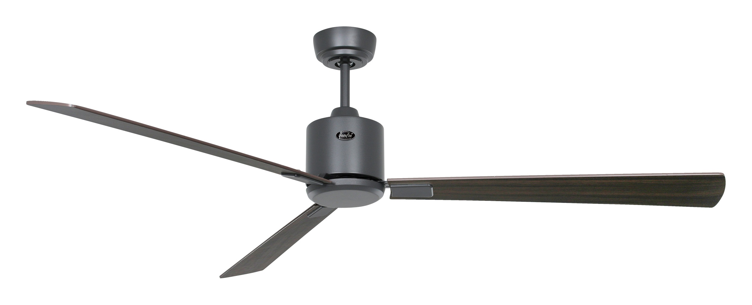 CasaFan Deckenventilator Eco Neo III 152 BG-NB/KI basaltgrau - Nussbaum/Kirsche Wifi/WLAN