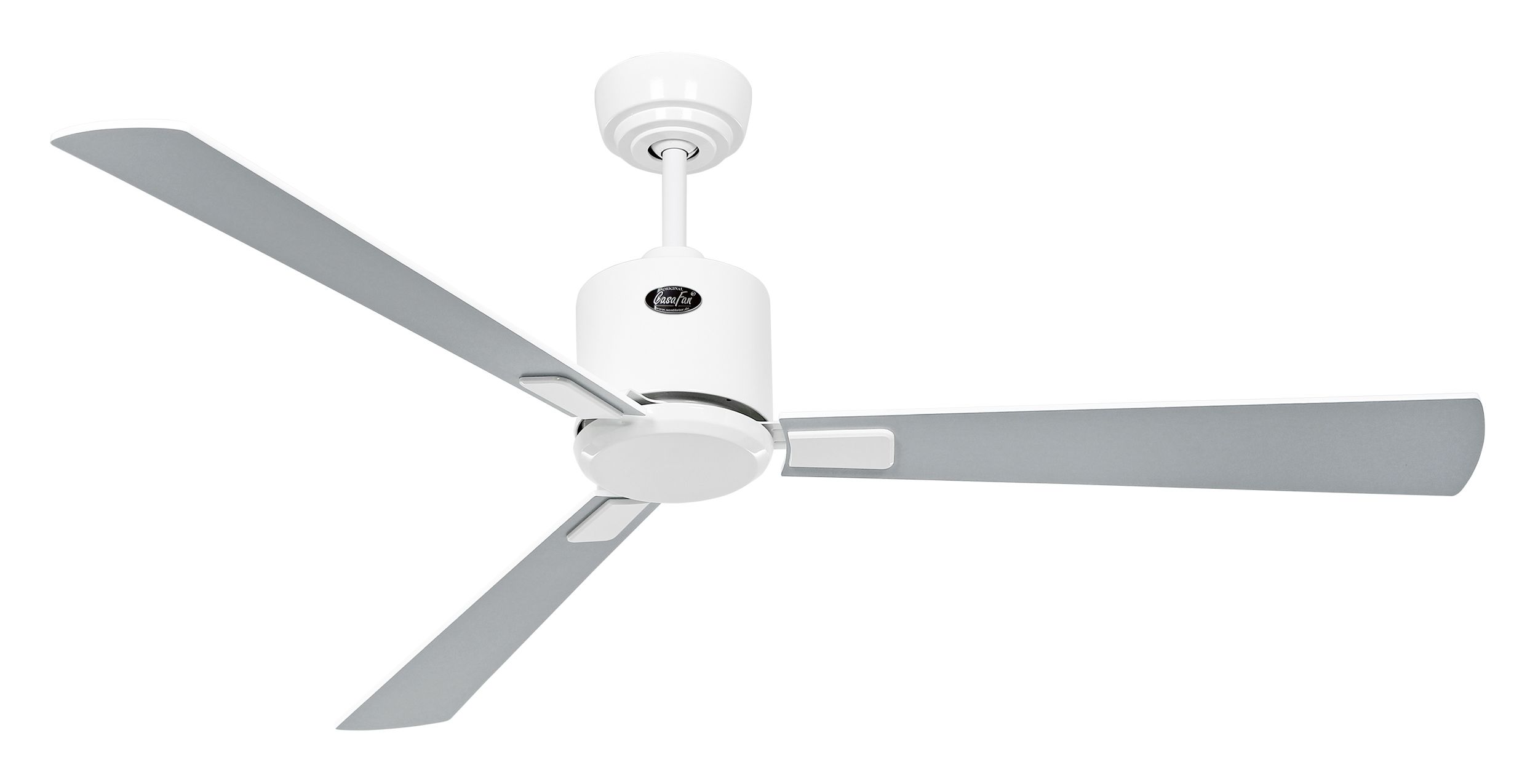 CasaFan Deckenventilator Eco Neo III 132 WE-WE/LG weiß - weiß/lichtgrau 0-10V