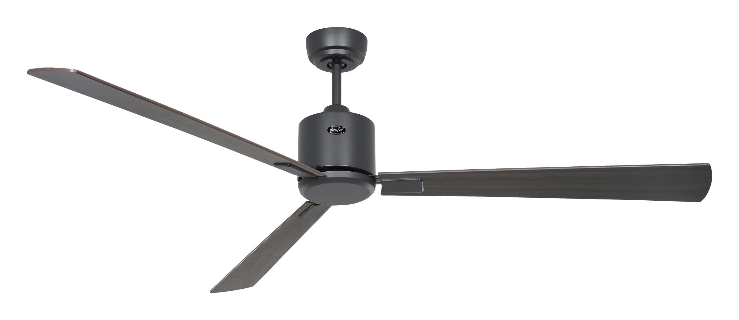 CasaFan Deckenventilator Eco Neo III 152 BG-NB/KI basaltgrau - Nussbaum/Kirsche Wifi/WLAN