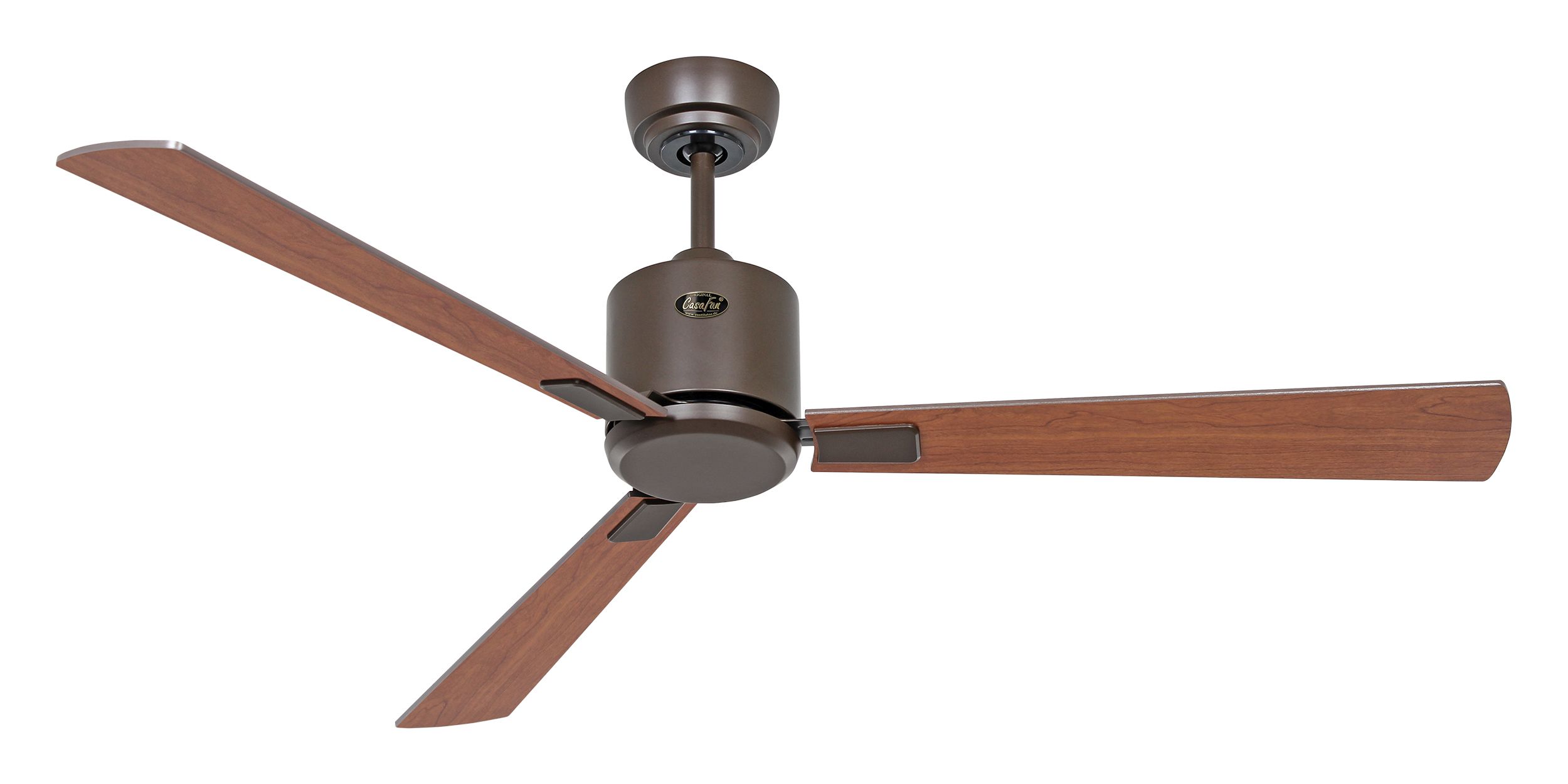 CasaFan Deckenventilator Eco Neo III 132 BZ-NB/KI bronze - Nussbaum/Kirsche 0-10V