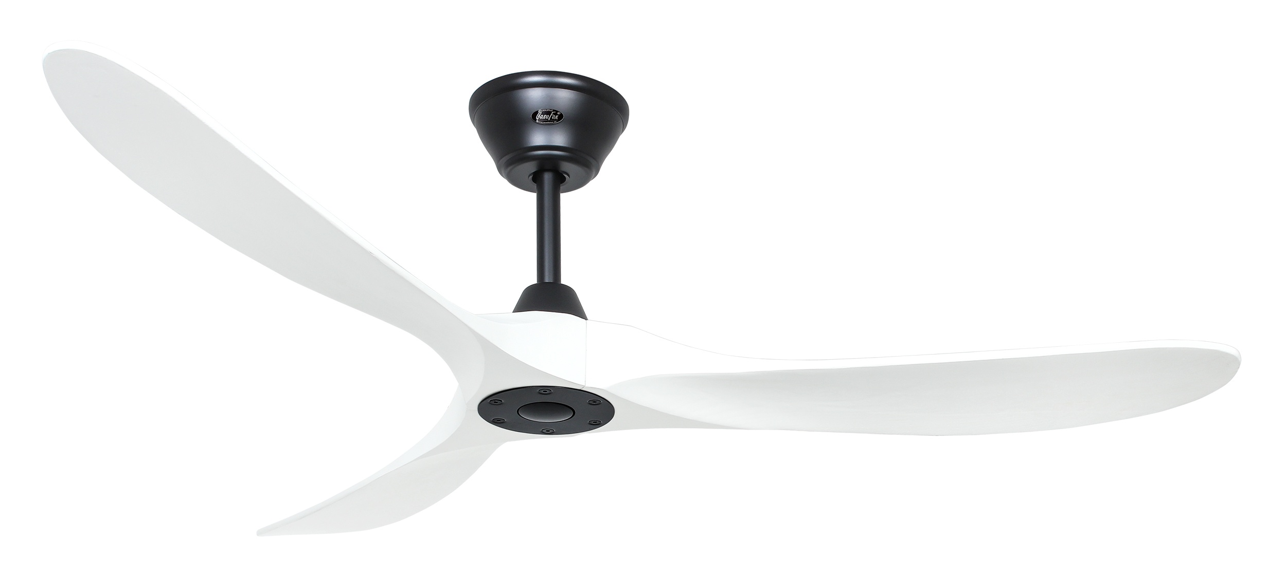 CasaFan Deckenventilator Eco Genuino 152 MS-MW Schwarz - Weiß