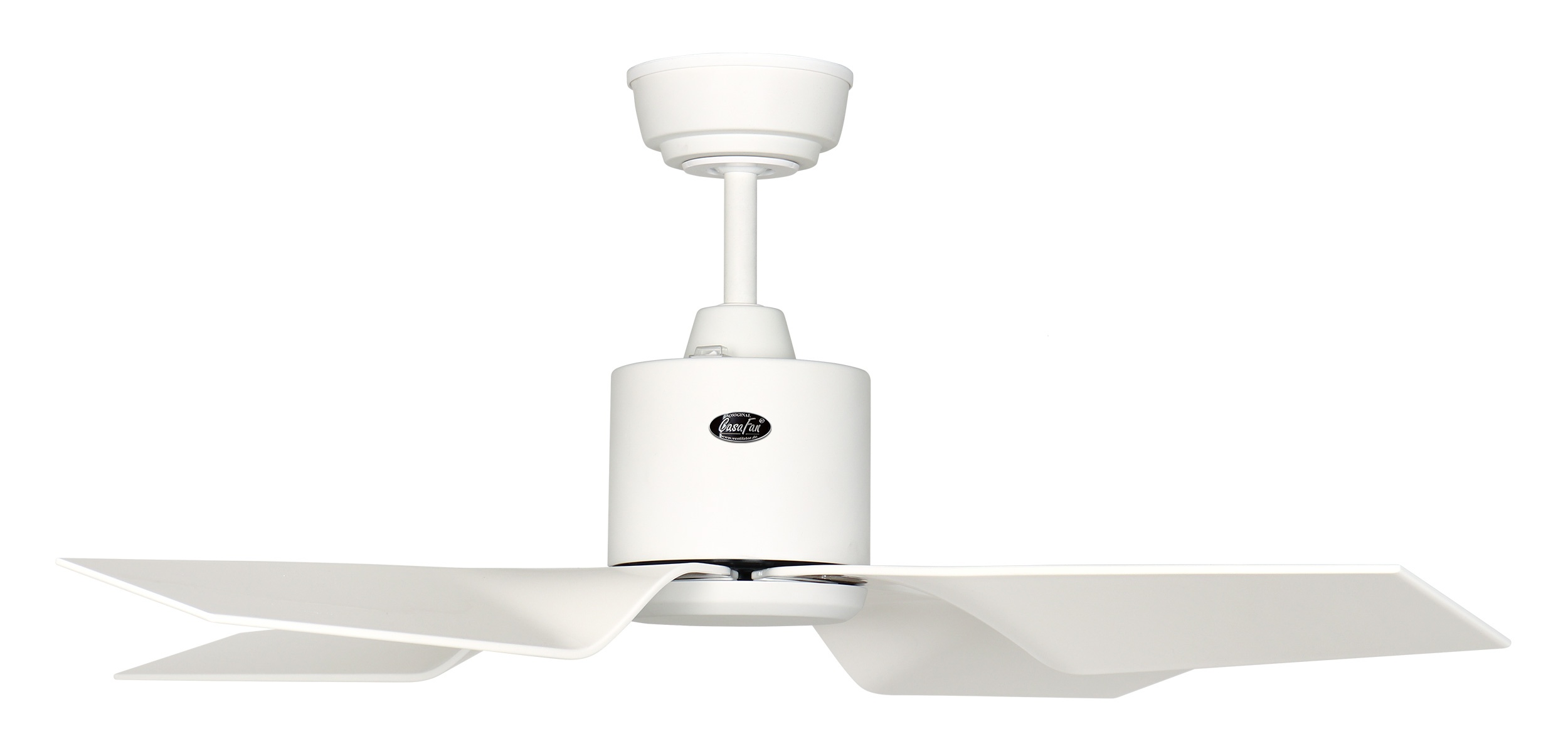 CasaFan Deckenventilator Eco Ventos IP44 102 WE-WE weiß WiFi/WLAN
