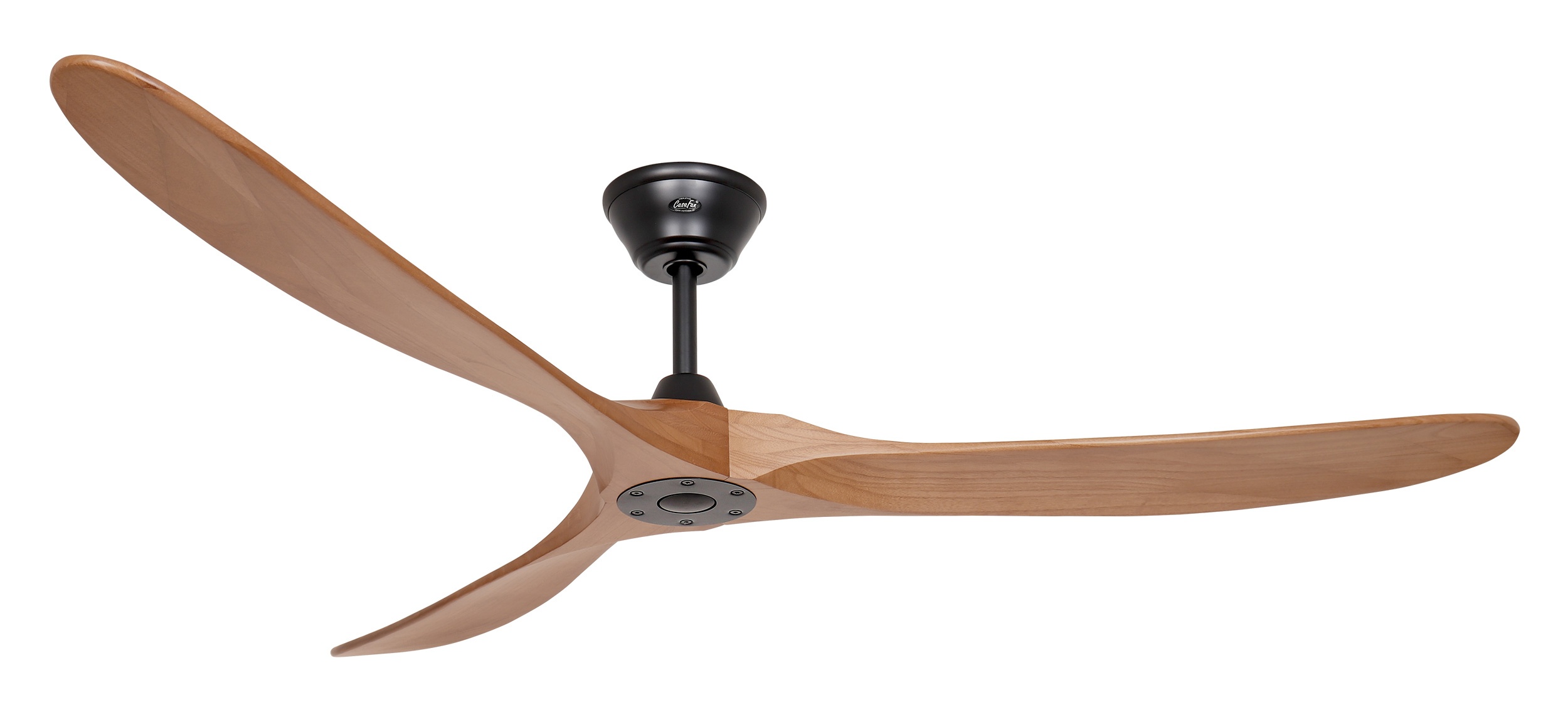 CasaFan Deckenventilator Eco Genuino 180 MS-EM Schwarz – Eiche mittel