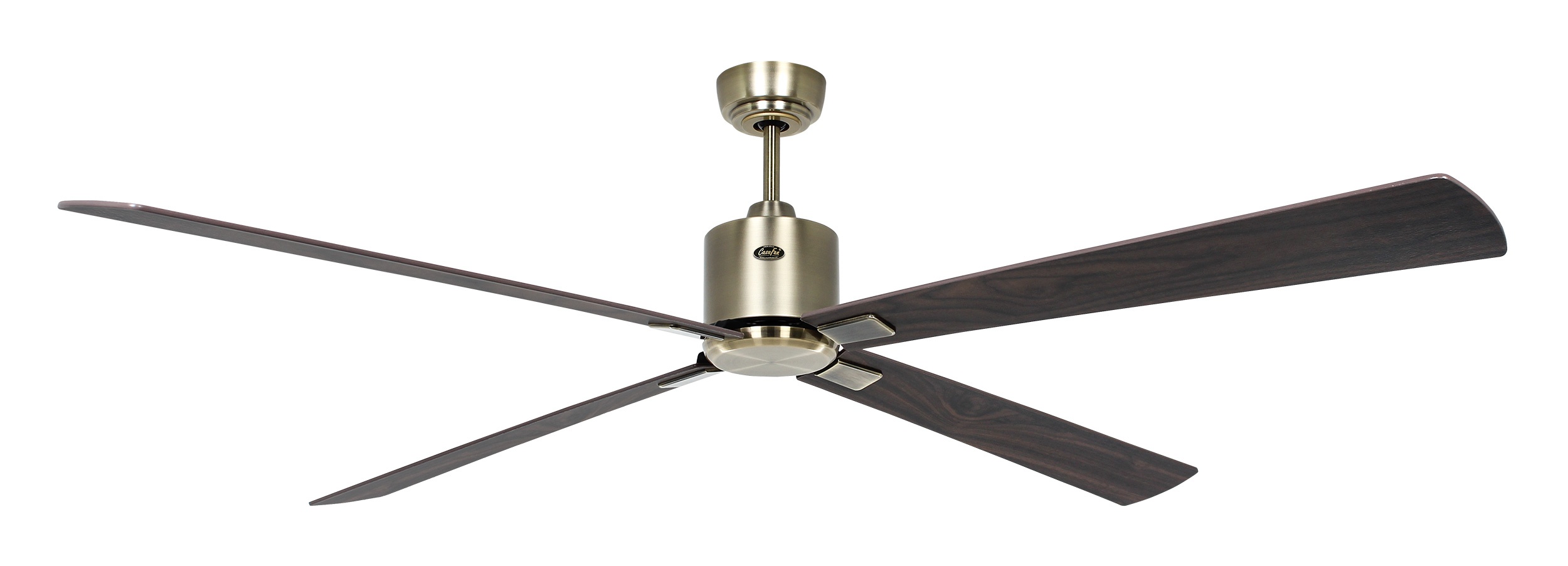 CasaFan Deckenventilator Eco Neo III 180 MA-NB/KI Messing antik - Nussbaum/Kirsche Wifi/WLAN