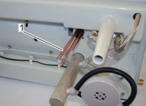 Brune Elektodenstäbe-Satz  (7 Stück mit Anschlußkopf) für B 500