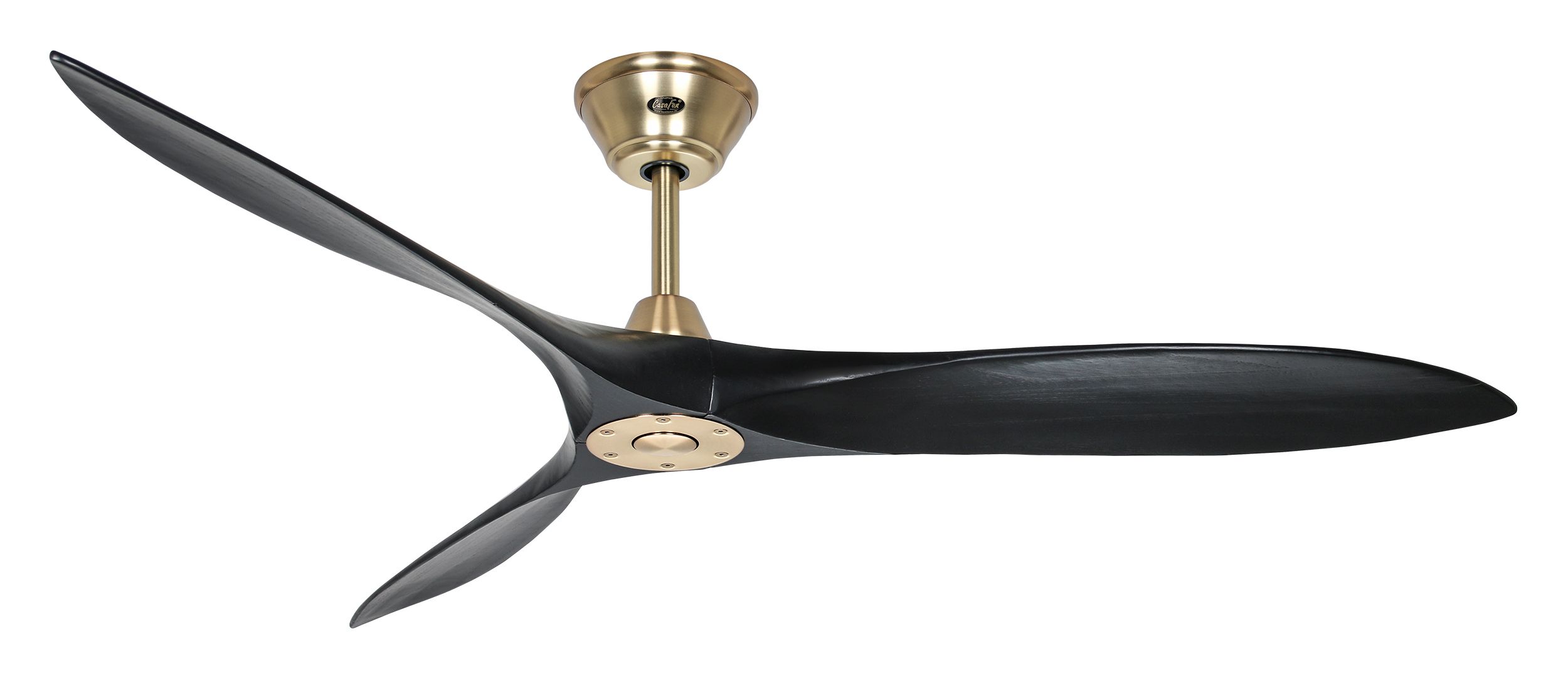 CasaFan Deckenventilator Eco Airscrew 152 MG-MS Messing gebürstet - matt schwarz