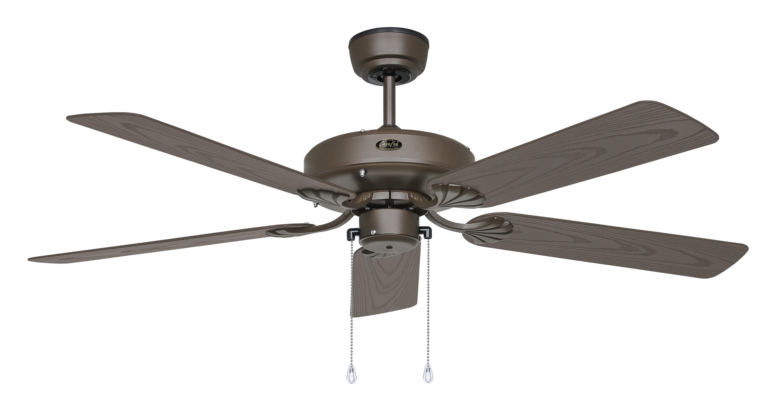 CasaFan Deckenventilator Outdoor Classic BZ-EB bronze - Eiche braun