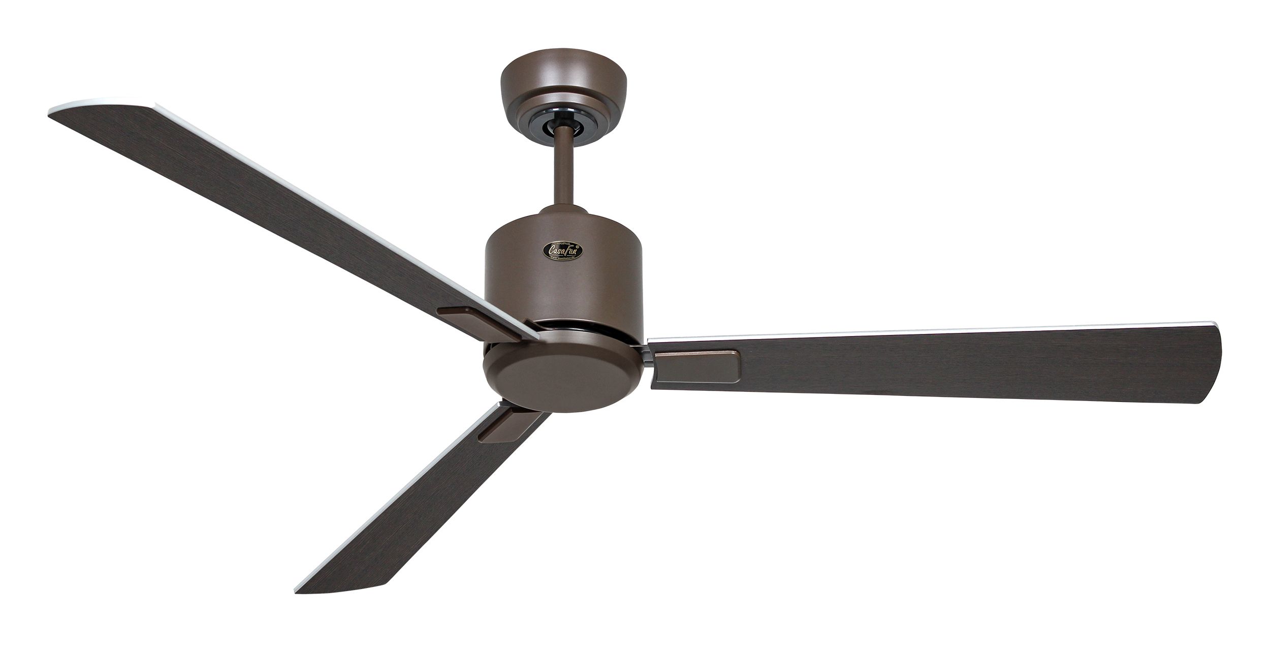 CasaFan Deckenventilator Eco Neo III 132 BZ-WN/SI bronze - Wenge/silber 0-10V