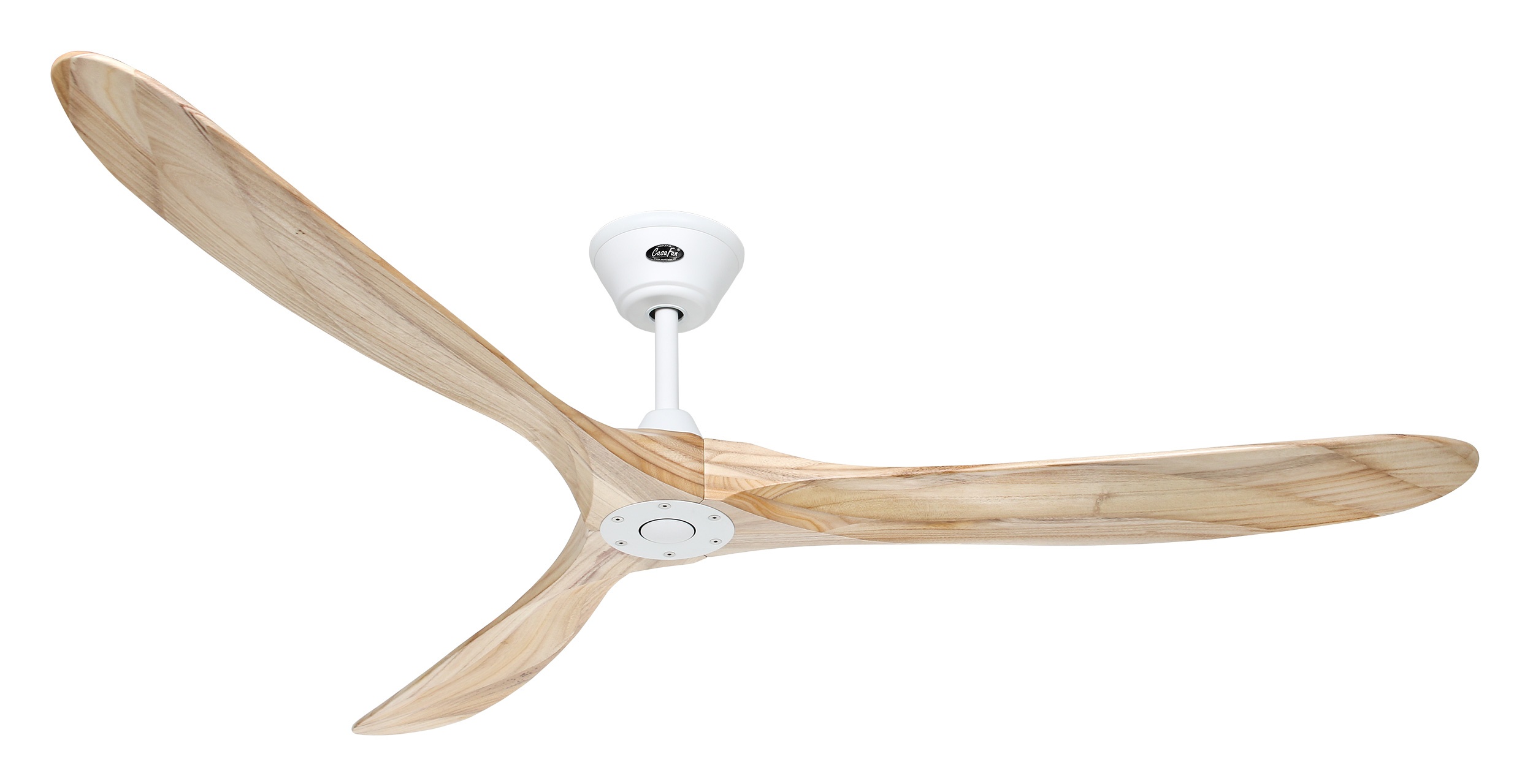 CasaFan Deckenventilator Eco Genuino 180 MW-NT Weiß - Holz natur