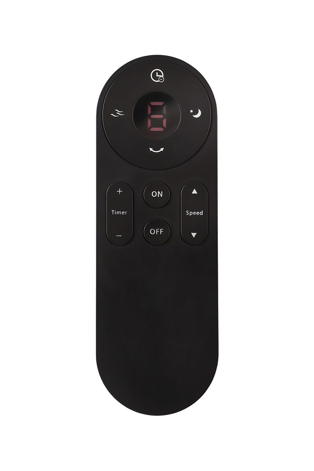 CasaFan Wandventilator Airos Eco Silent Wall SW schwarz Fernbedienung