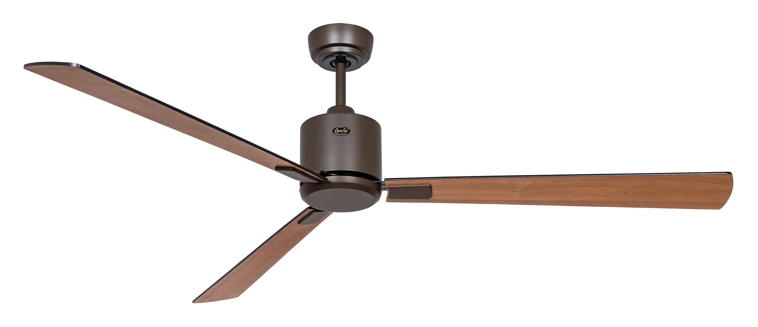 CasaFan Deckenventilator Eco Neo III 152 BZ-SW/TK bronze - schwarz/Teak Wifi/WLAN