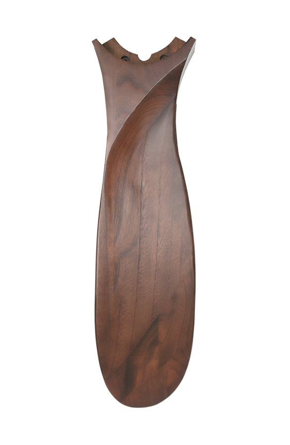 CasaFan Deckenventilator Eco Genuino-L 122 MW-NB Weiß - Nussbaum Flügel