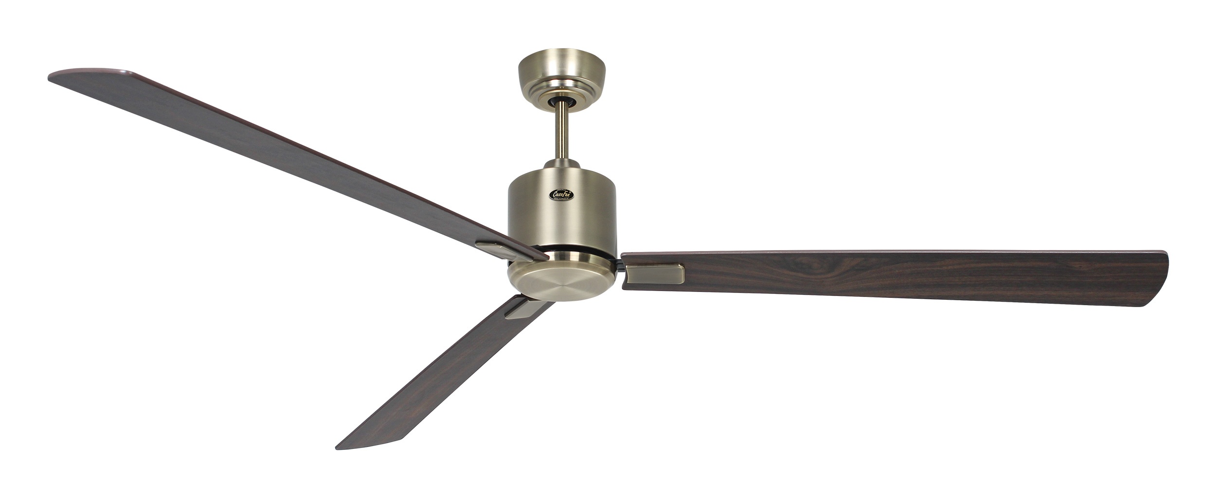 CasaFan Deckenventilator Eco Neo III 180 MA-NB/KI Messing antik - Nussbaum/Kirsche Wifi/WLAN