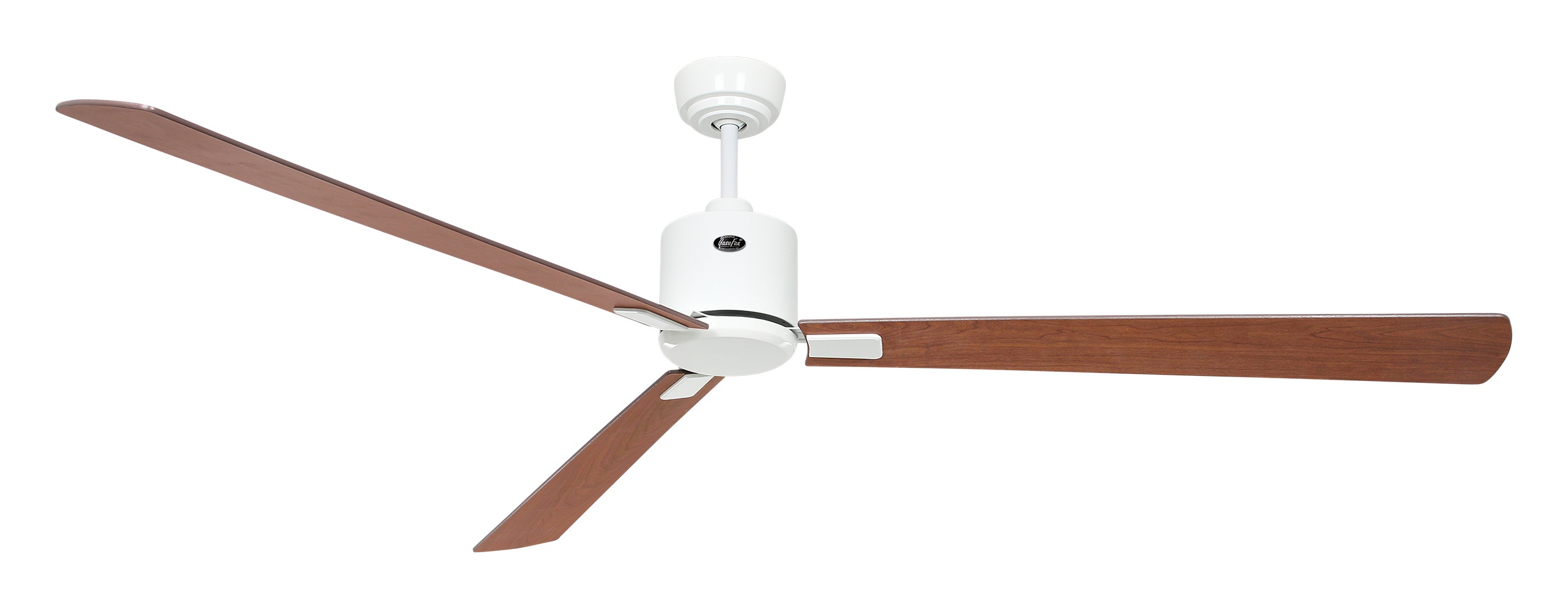 CasaFan Deckenventilator Eco Neo III 180 WE-NB/KI Weiß - Nussbaum/Kirsche Wifi/WLAN