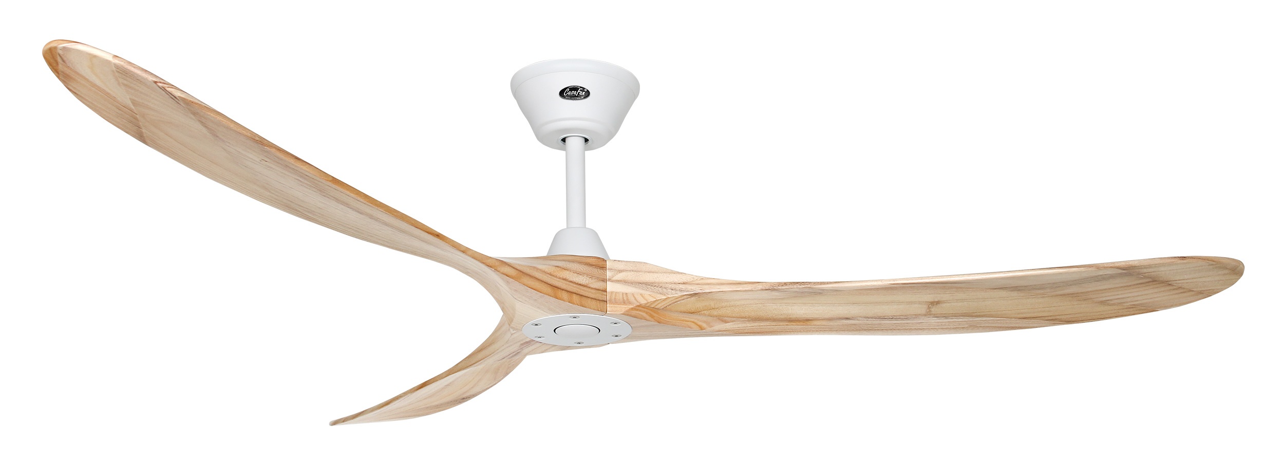 CasaFan Deckenventilator Eco Genuino 180 MW-NT Weiß - Holz natur