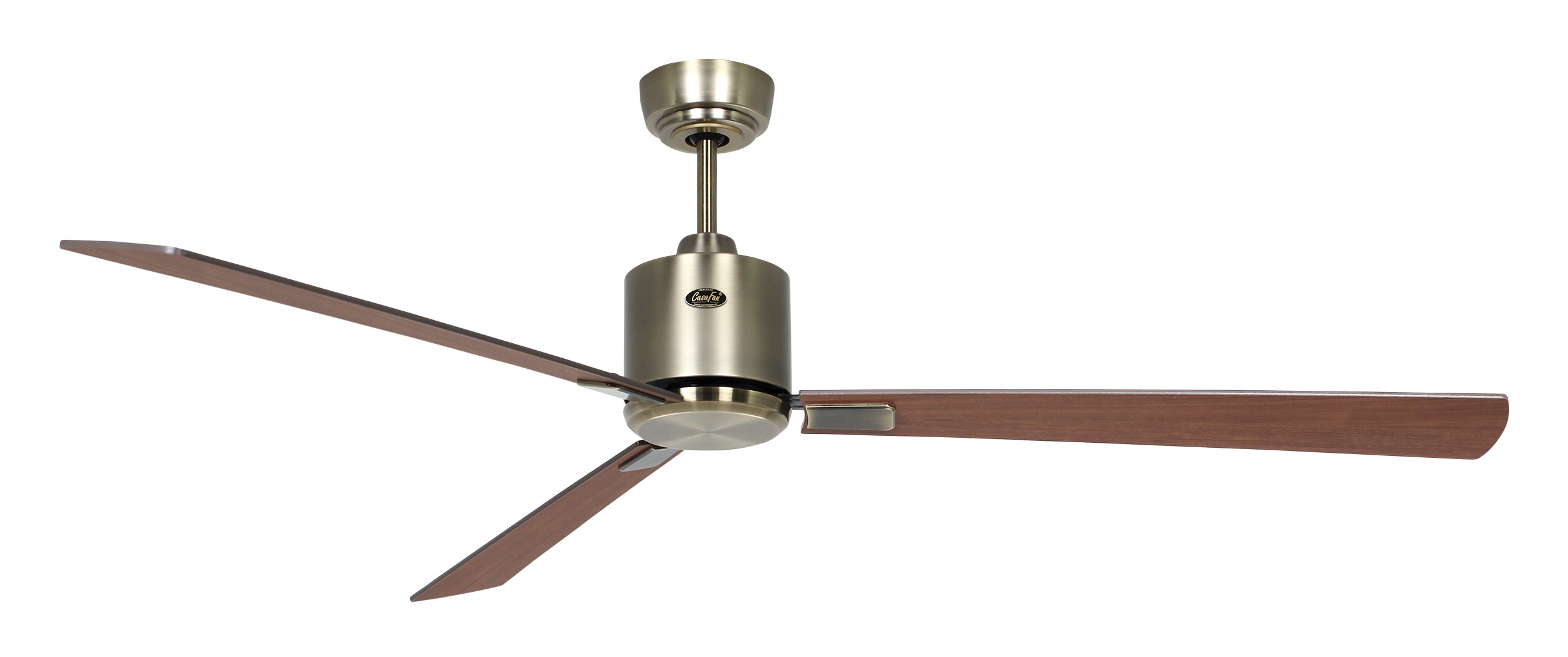 CasaFan Deckenventilator Eco Neo III 152 MA-NB/KI Messing antik - Nussbaum/Kirsche Wifi/WLAN
