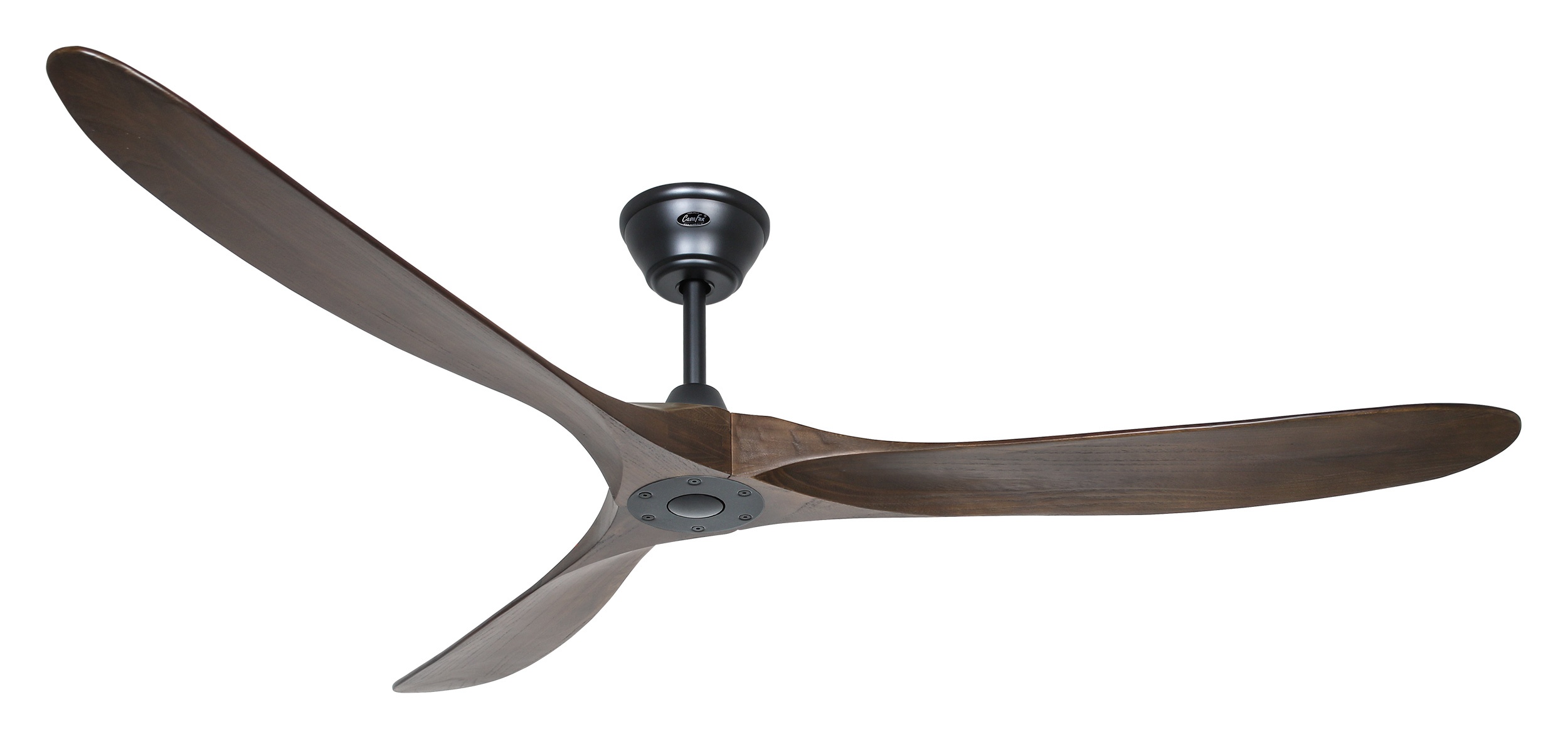 CasaFan Deckenventilator Eco Genuino 180 MS-NB Schwarz - Nussbaum