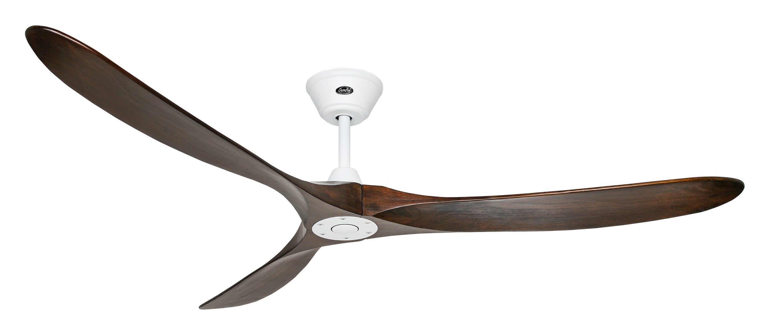 CasaFan Deckenventilator Eco Genuino 180 MW-NB Weiß - Nussbaum