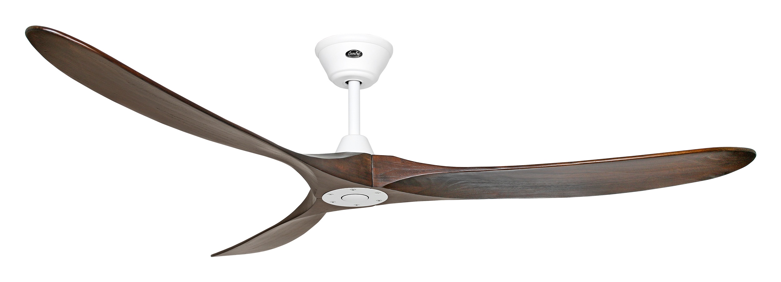 CasaFan Deckenventilator Eco Genuino 180 MW-NB Weiß - Nussbaum