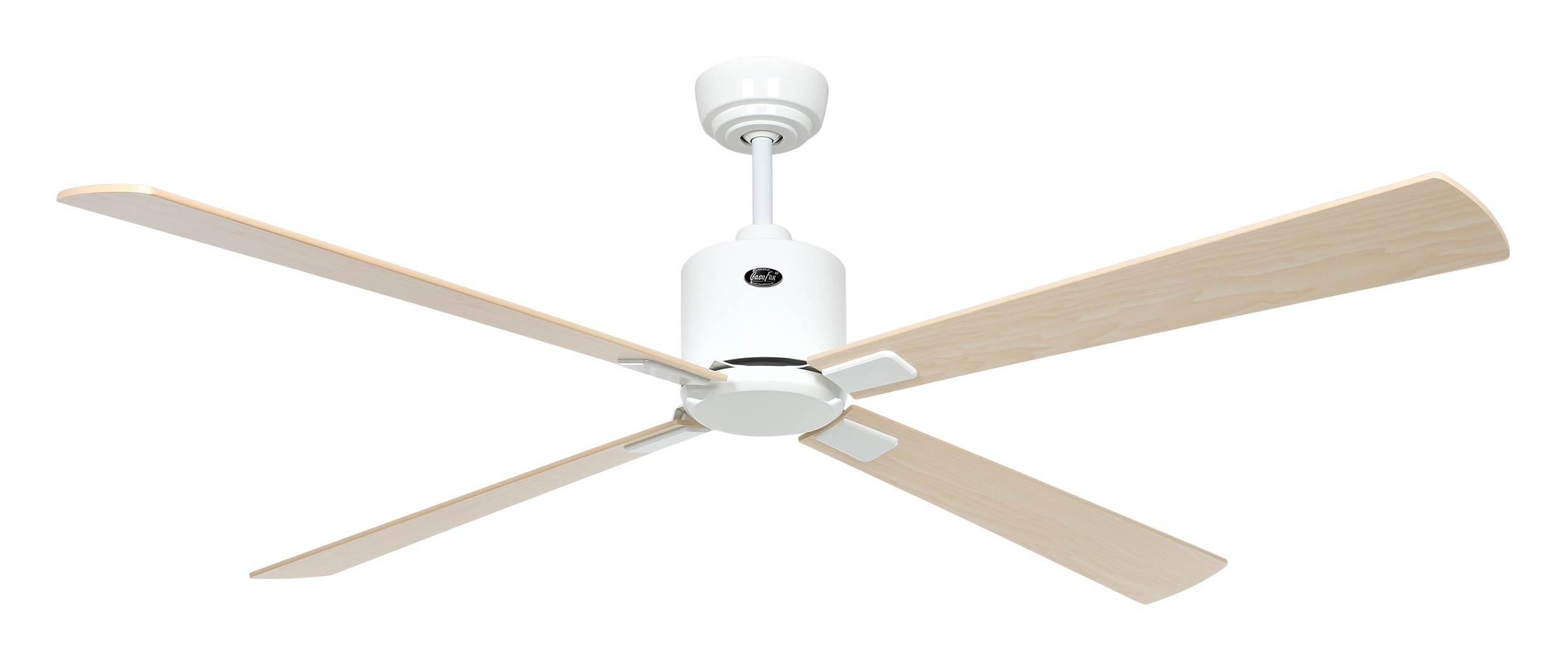 CasaFan Deckenventilator Eco Neo III 152 WE-AH/BU weiß - Ahorn/Buche Wifi/WLAN