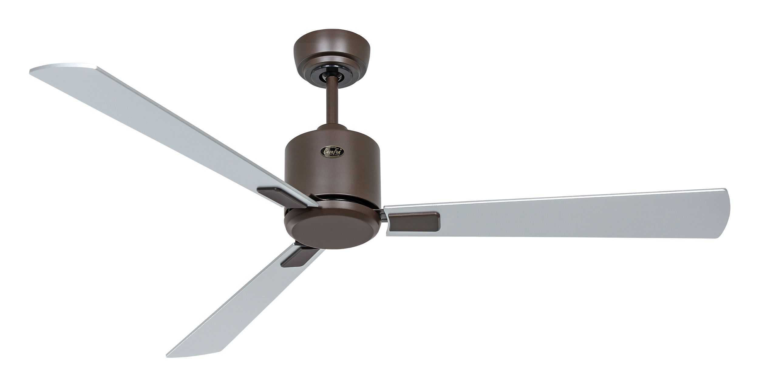 CasaFan Deckenventilator Eco Neo III 132 BZ-WN/SI bronze - Wenge/silber 0-10V
