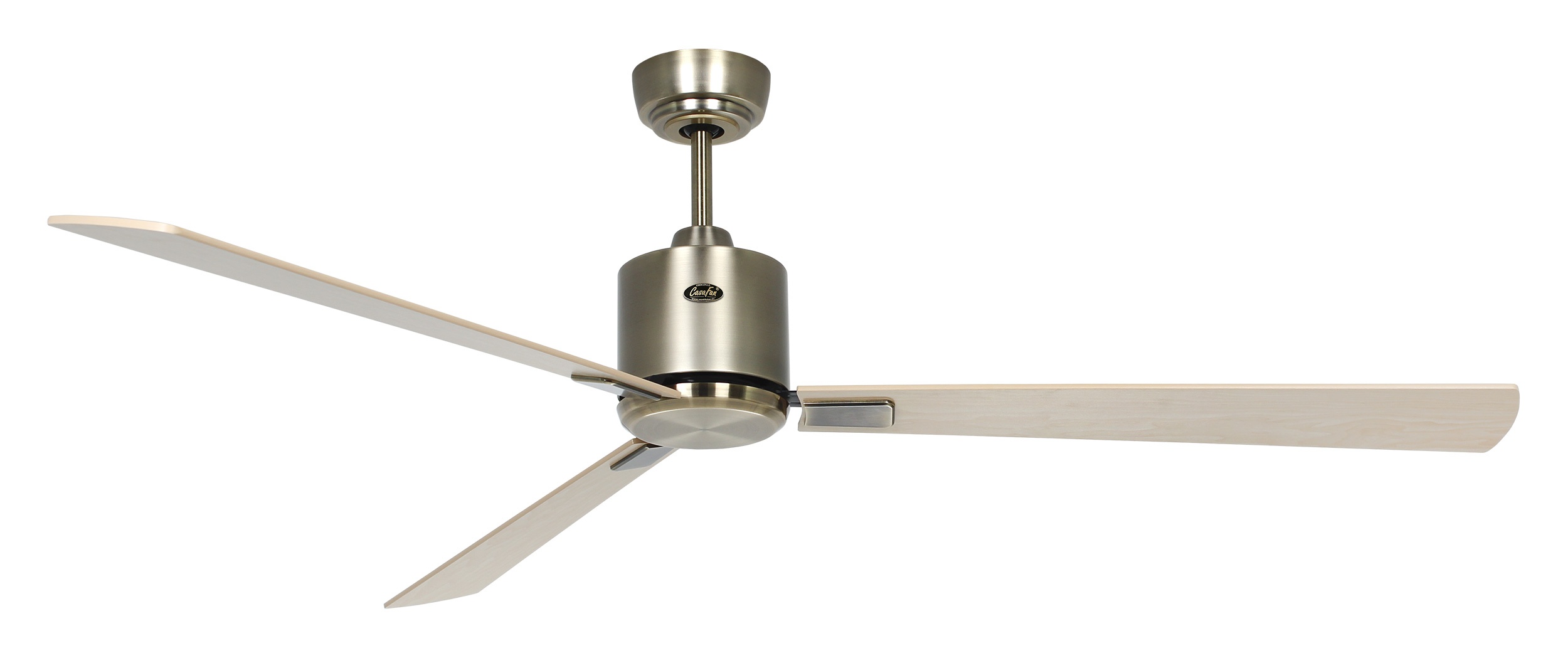 CasaFan Deckenventilator Eco Neo III 152 MA-AH/BU Messing antik - Ahorn/Buche Wifi/WLAN