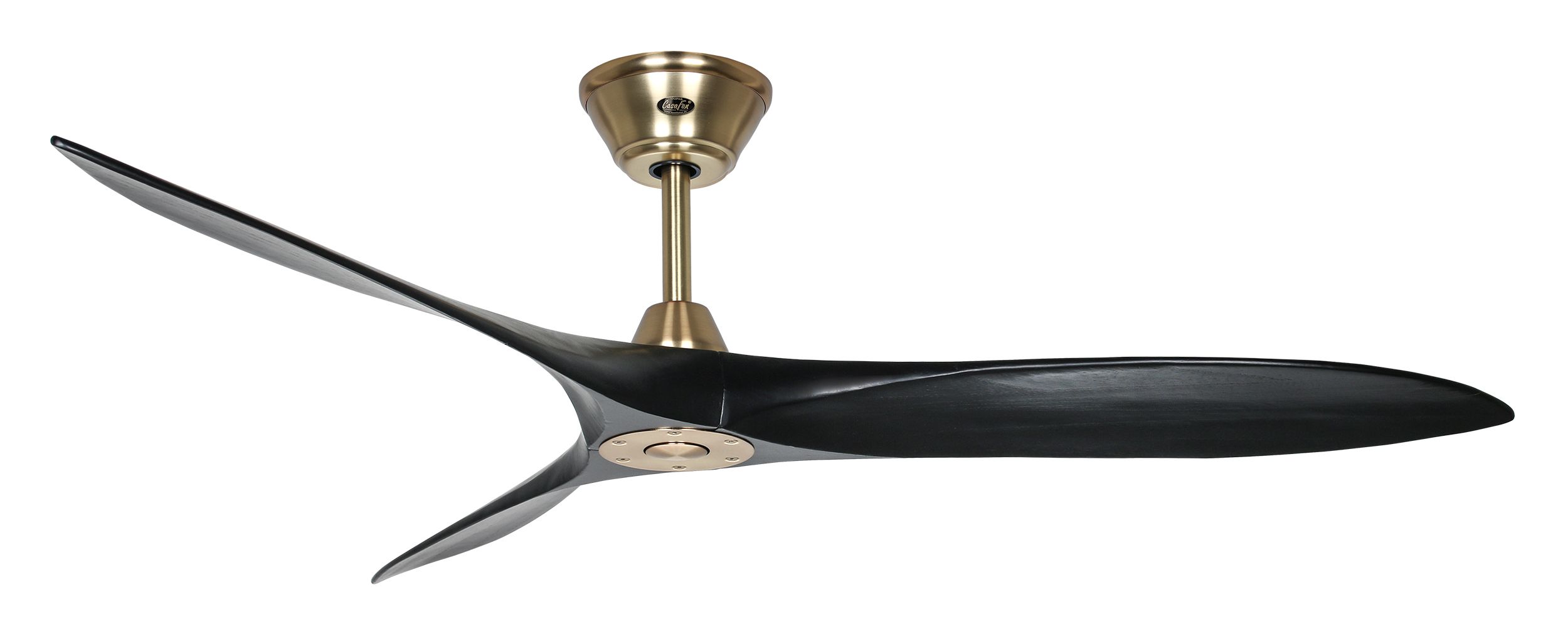 CasaFan Deckenventilator Eco Airscrew 152 MG-MS Messing gebürstet - matt schwarz