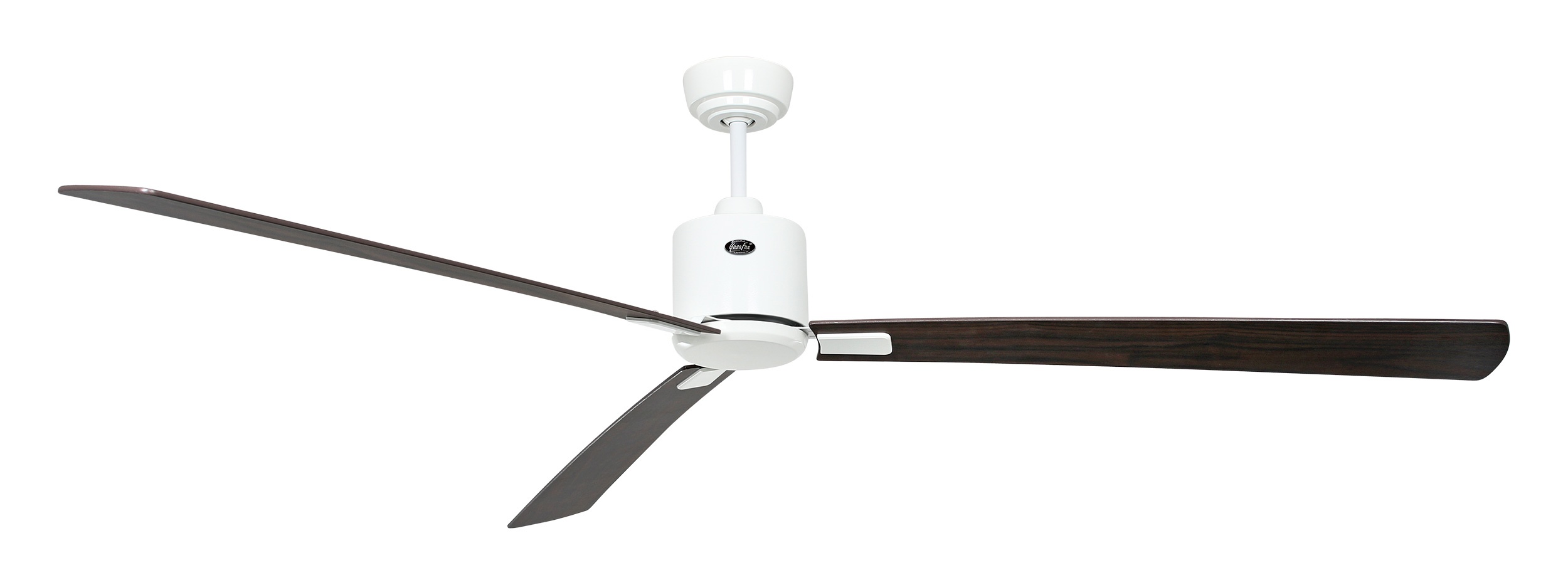 CasaFan Deckenventilator Eco Neo III 180 WE-NB/KI Weiß - Nussbaum/Kirsche Wifi/WLAN