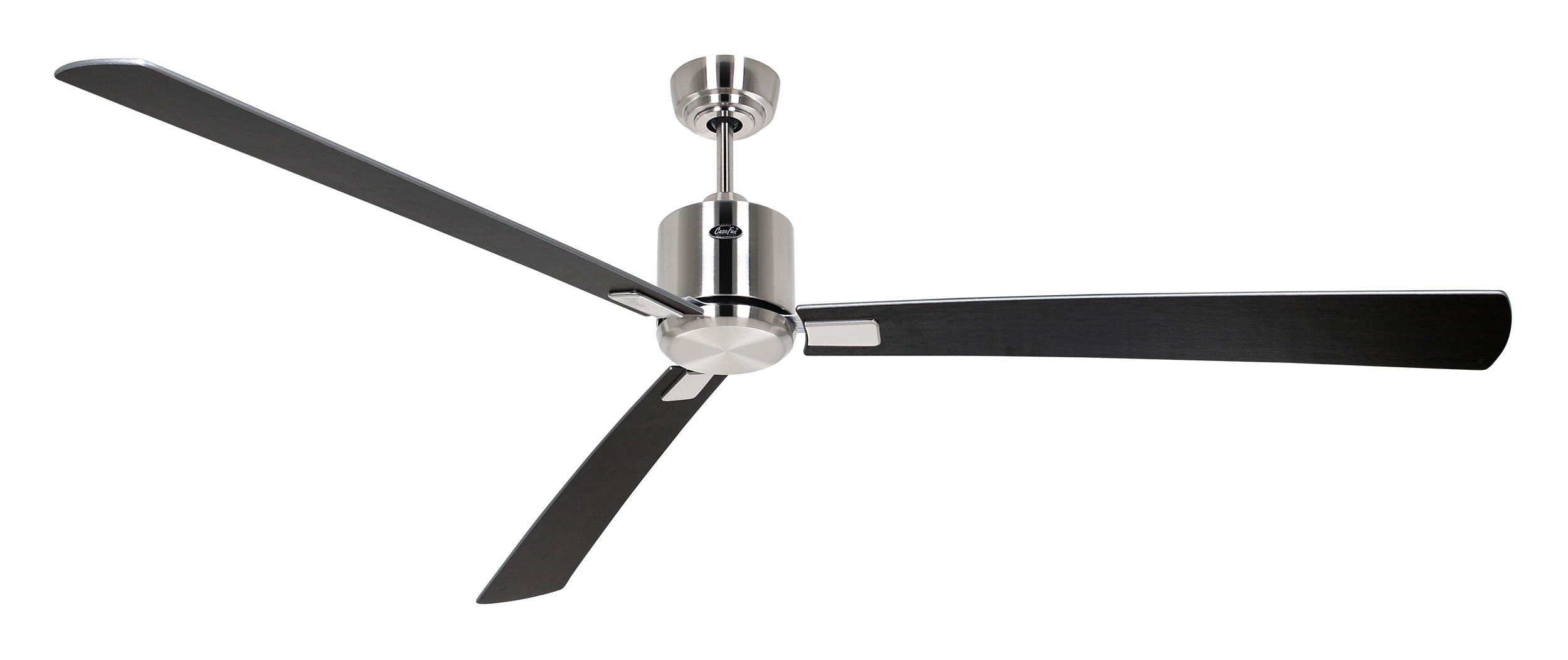 CasaFan Deckenventilator Eco Neo III 180 BN-WN/SI Chrom gebürstet - Wenge/silber Wifi/WLAN