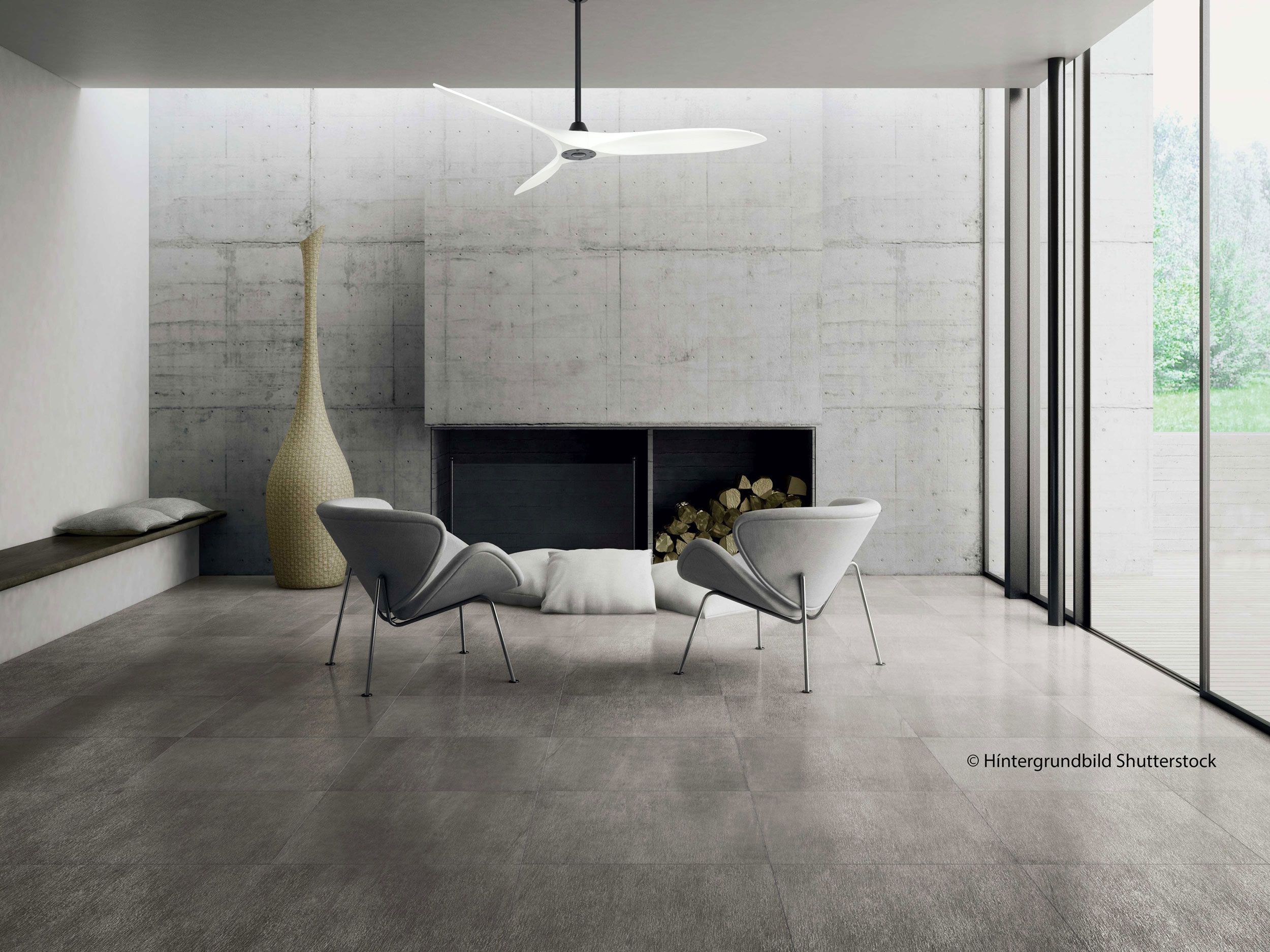 CasaFan Deckenventilator Eco Airscrew 152 MS-MW matt schwarz - matt weiß