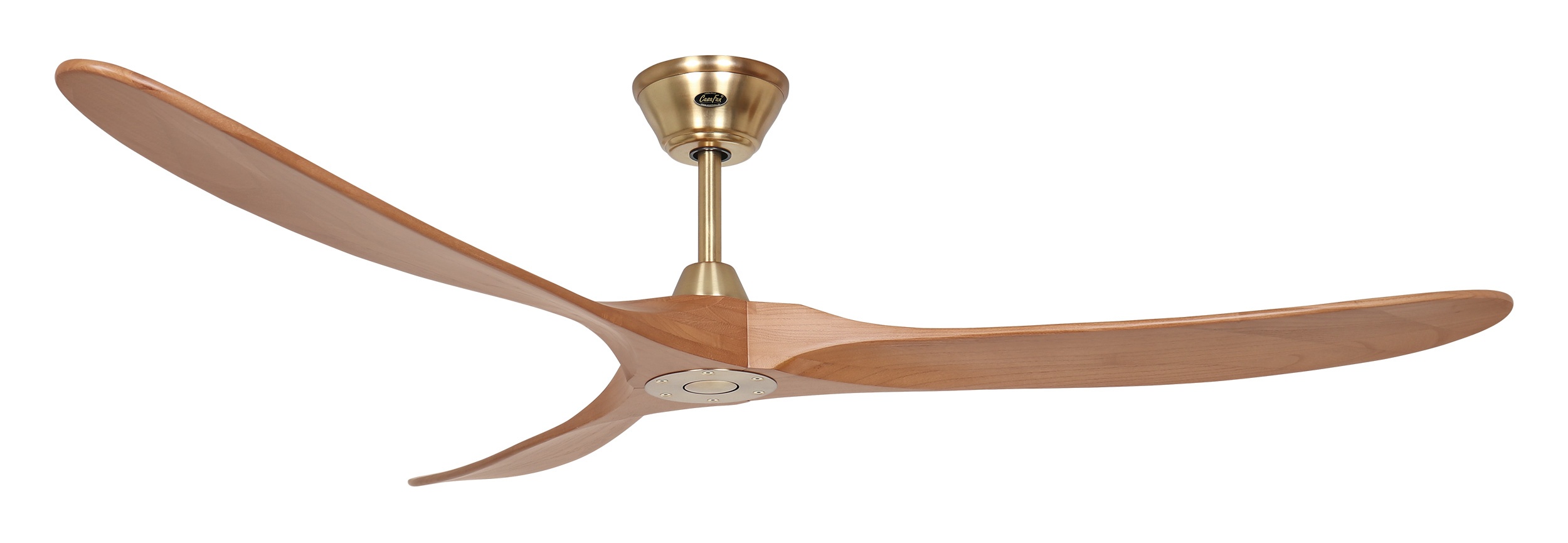 CasaFan Deckenventilator Eco Genuino 180 MG-EM Messing gebürstet – Eiche mittel