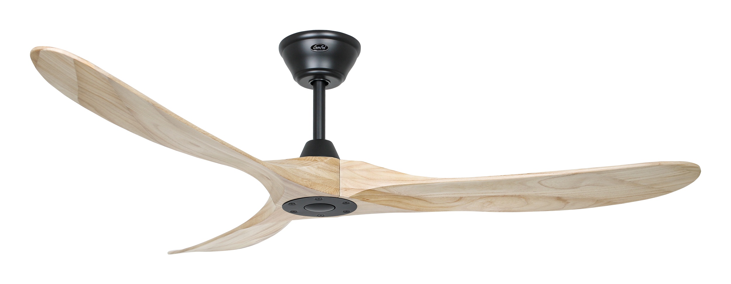 CasaFan Deckenventilator Eco Genuino 152 MS-NT Schwarz - Holz natur
