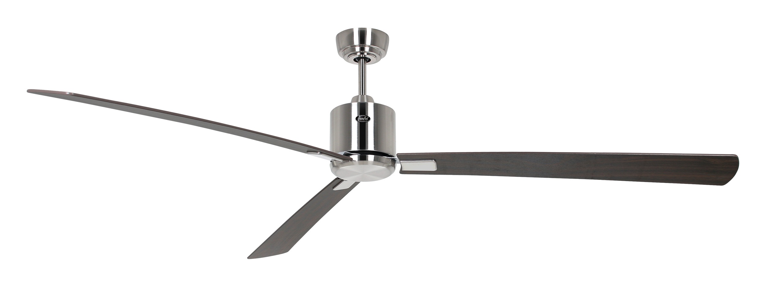CasaFan Deckenventilator Eco Neo III 180 BN-NB/KI Chrom gebürstet - Nussbaum/Kirsche Wifi/WLAN