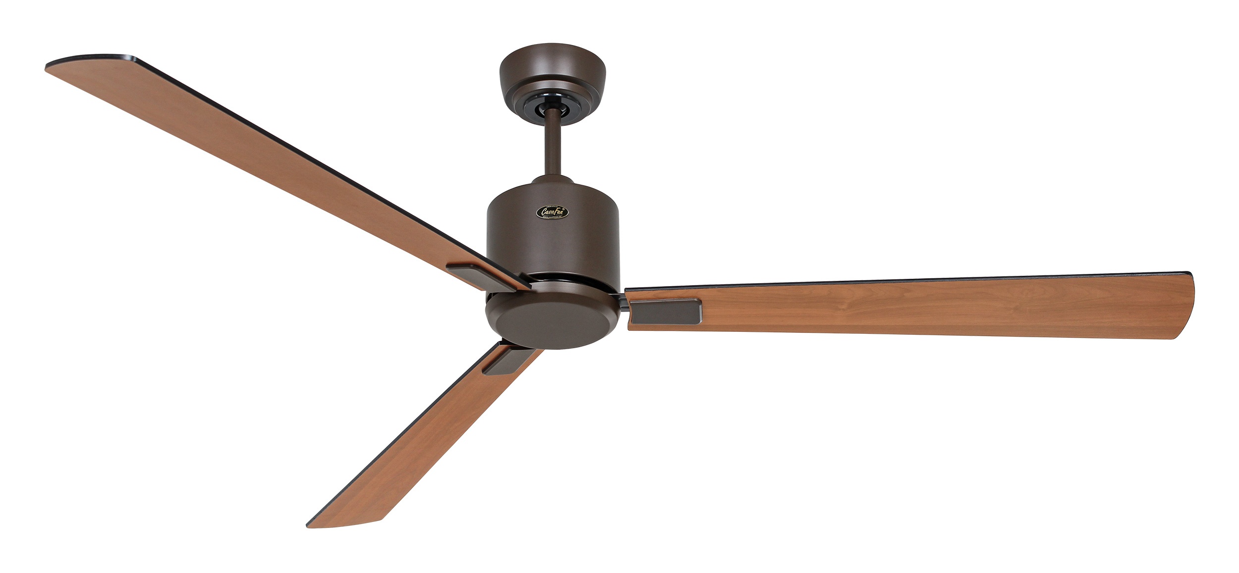 CasaFan Deckenventilator Eco Neo III 152 BZ-SW/TK bronze - schwarz/Teak Wifi/WLAN
