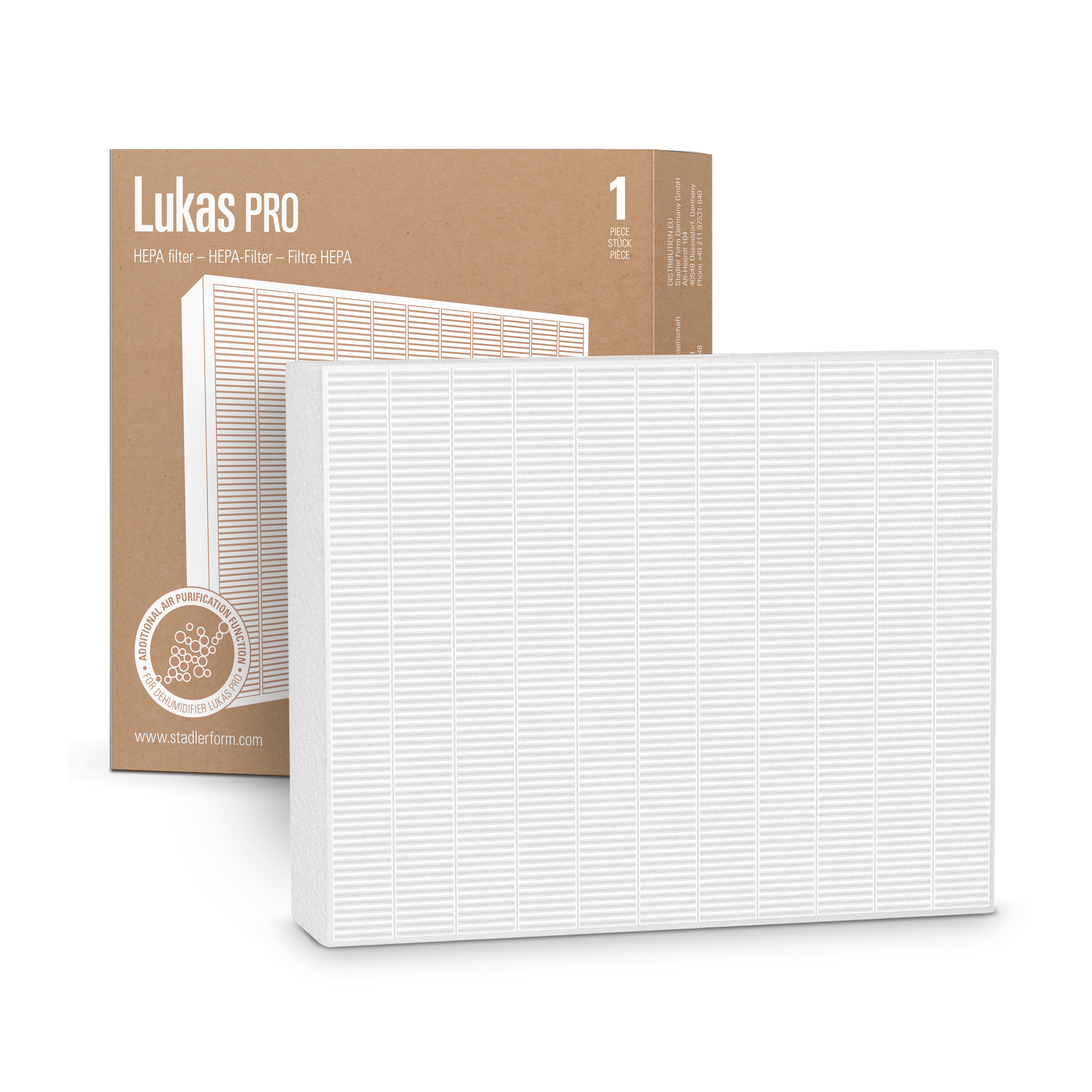 Stadler Form Lukas Pro HEPA-Filter für Luftentfeuchter Lukas Pro