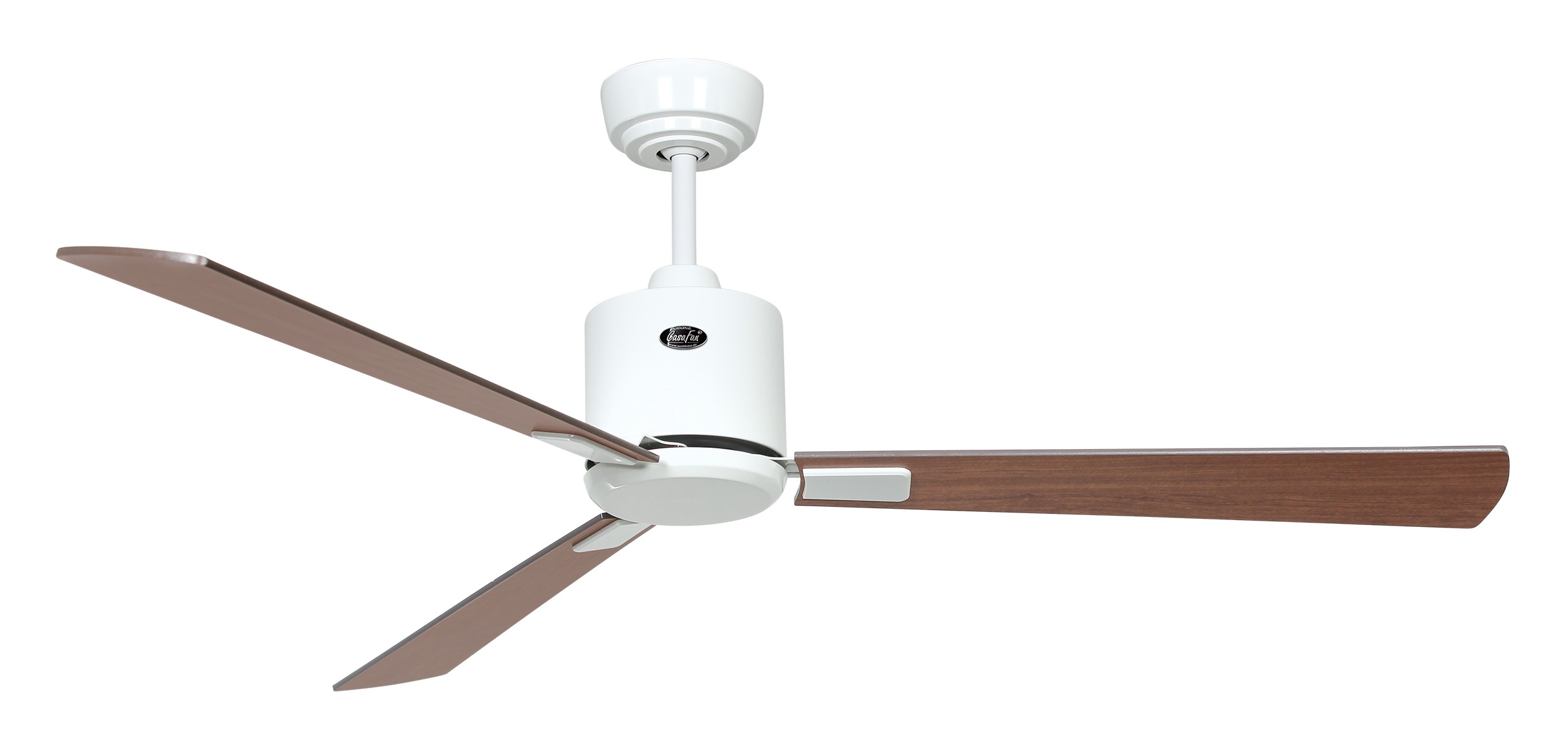 CasaFan Deckenventilator Eco Neo III 132 WE-NB/KI weiß - Nussbaum/Kirsche WiFi/WLAN